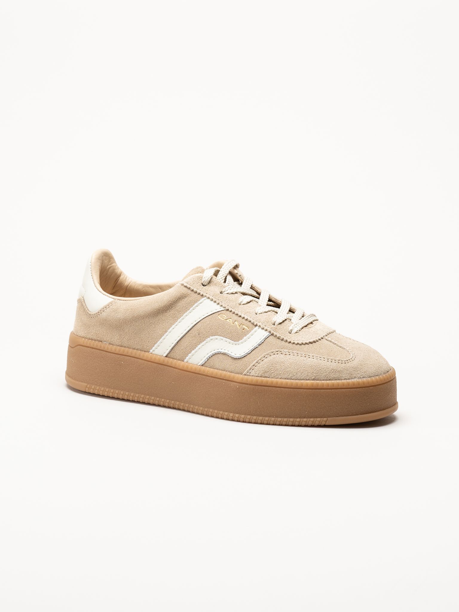 Gant Footwear - Cuzmani - Beige sneakers i mocka