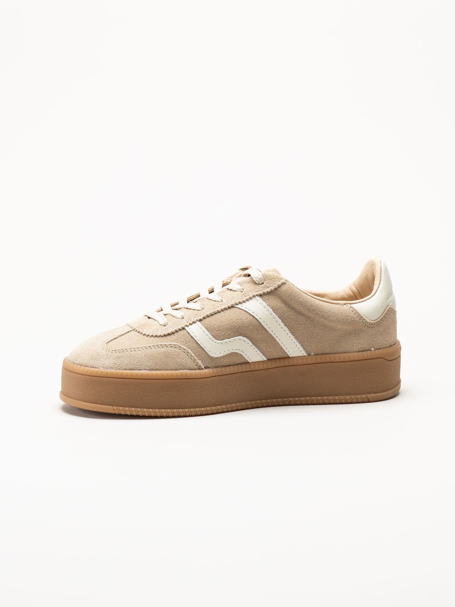 Gant Footwear - Cuzmani - Beige sneakers i mocka