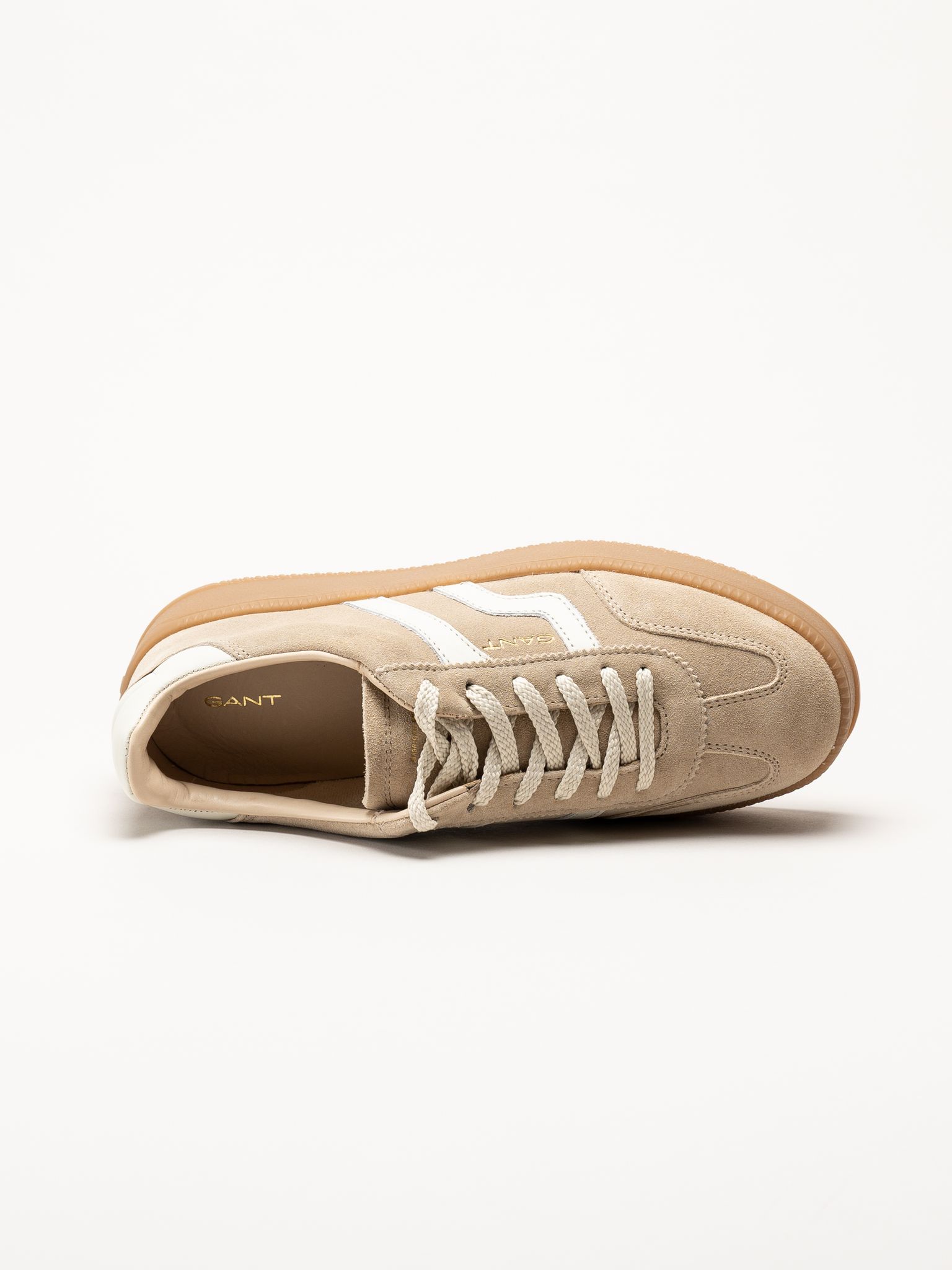 Gant Footwear - Cuzmani - Beige sneakers i mocka