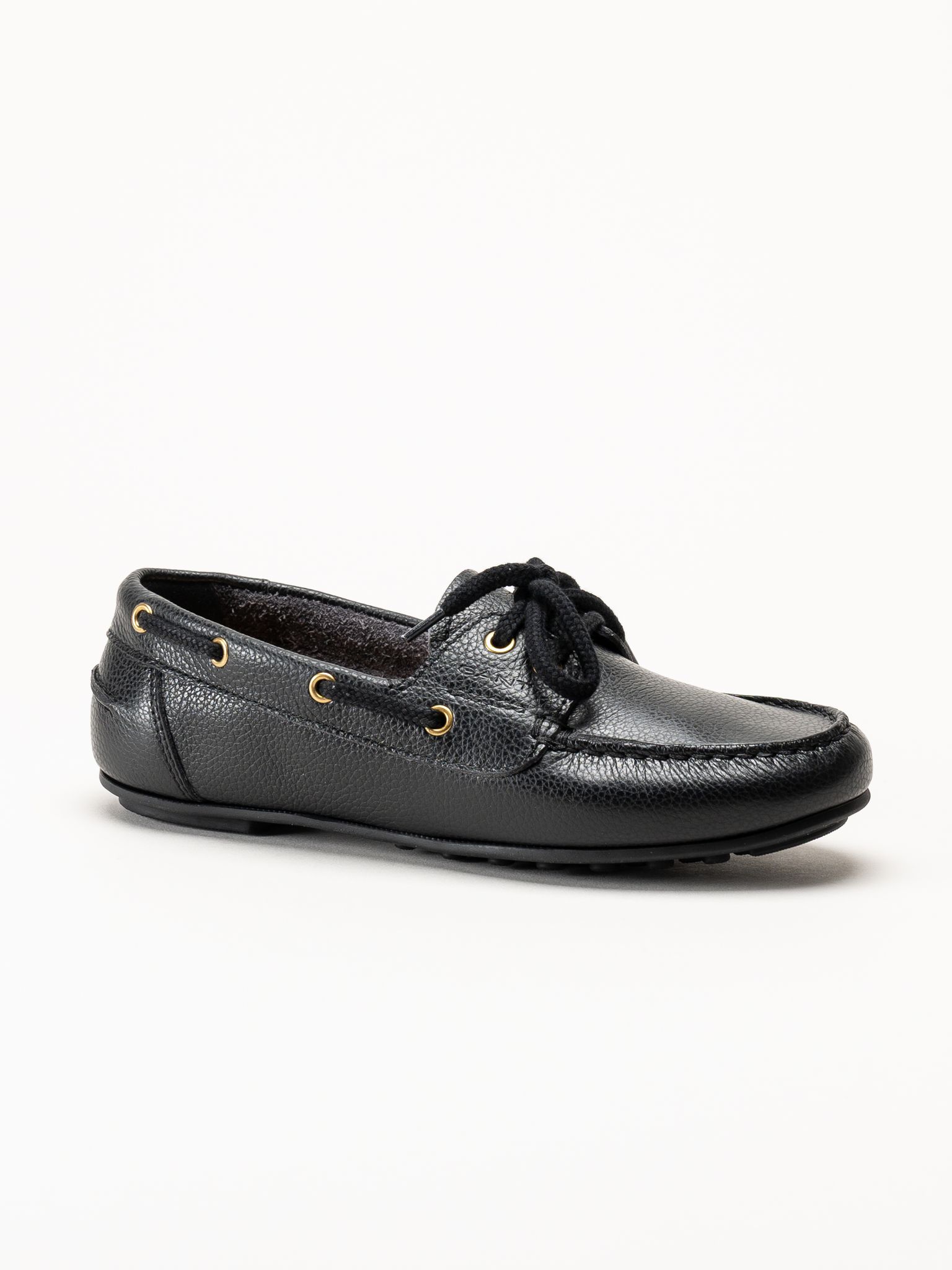 Gant Footwear - Seabaya - Svarta loafers i skinn