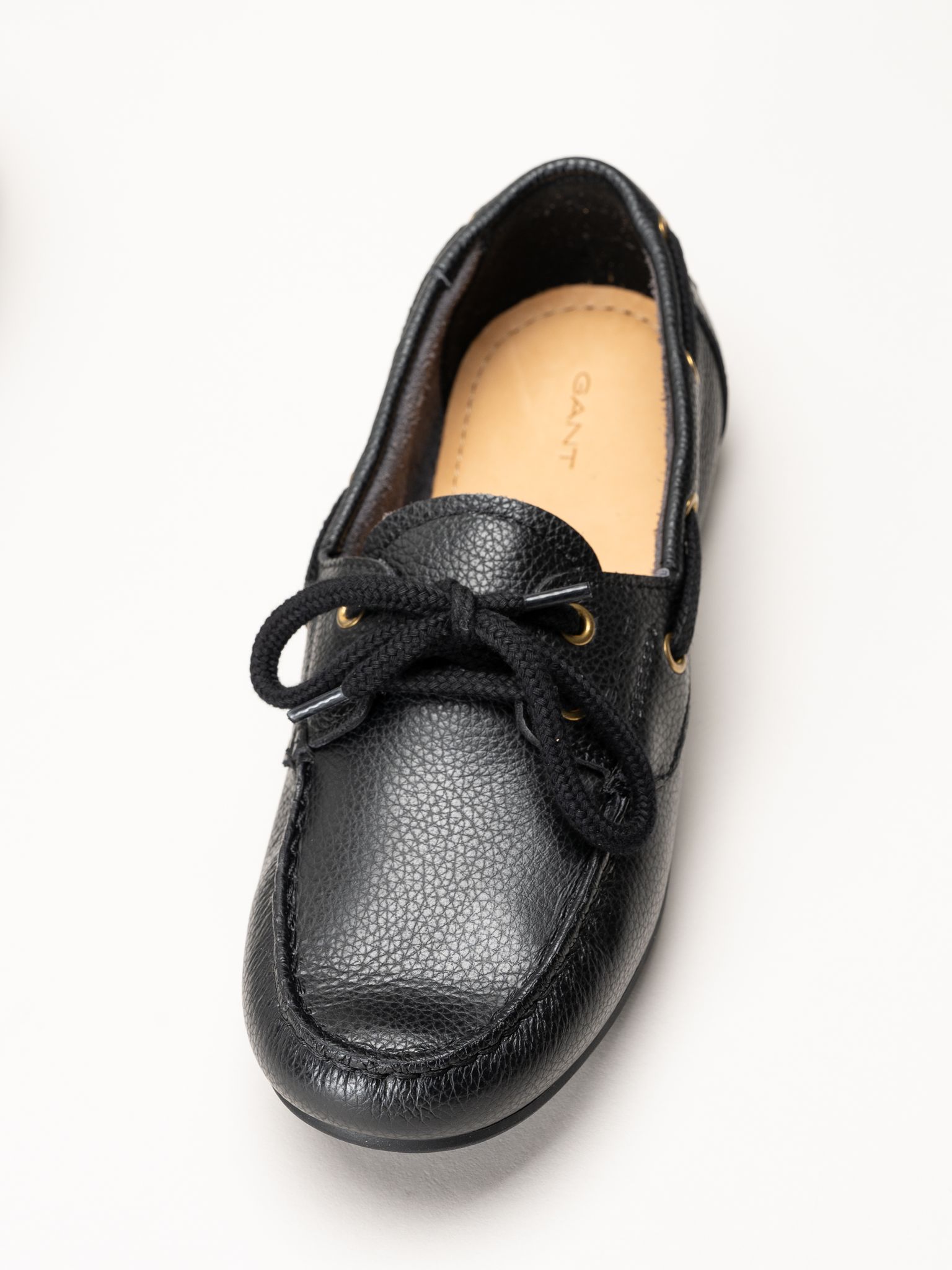 Gant Footwear - Seabaya - Svarta loafers i skinn