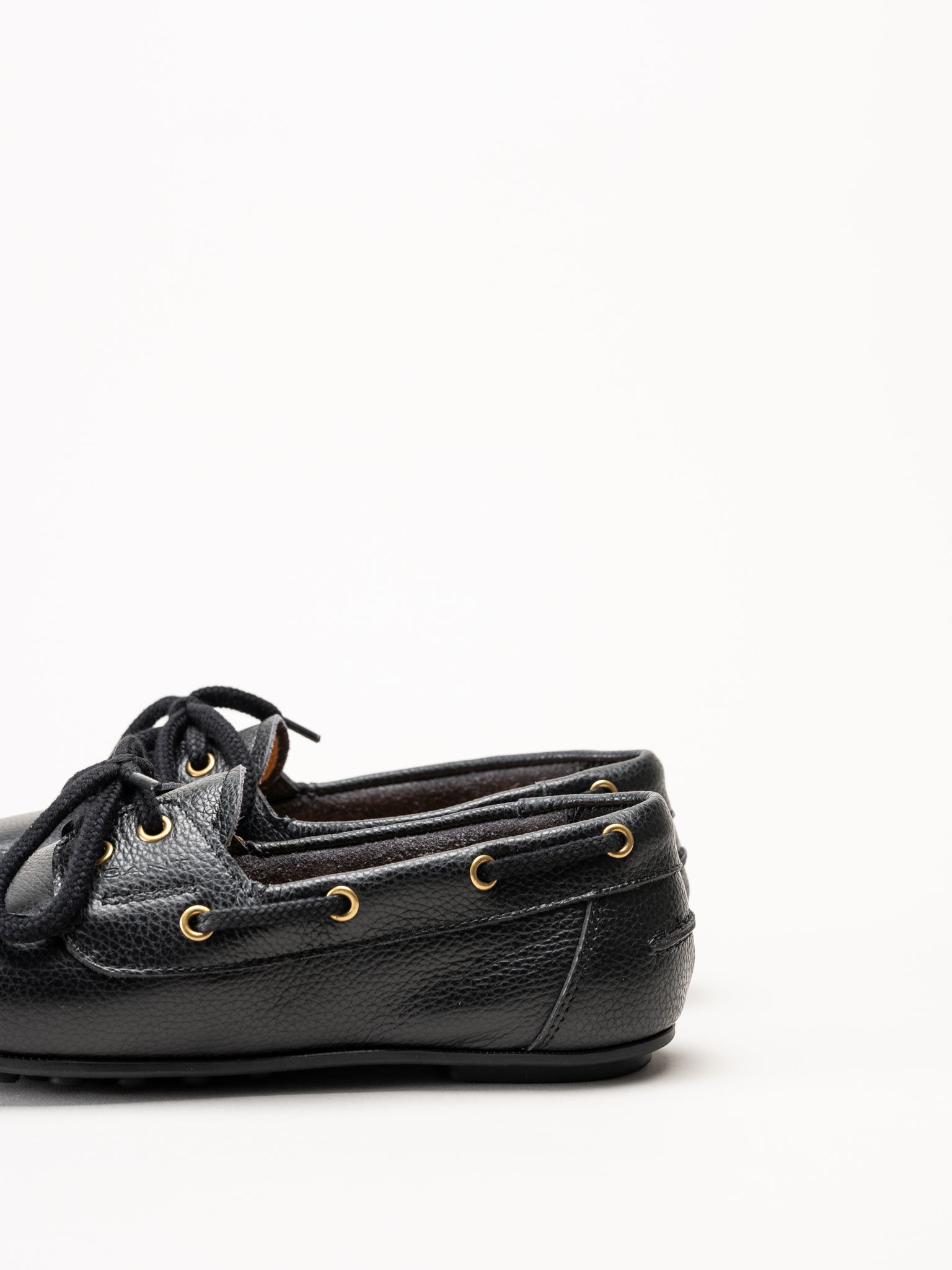 Gant Footwear - Seabaya - Svarta loafers i skinn