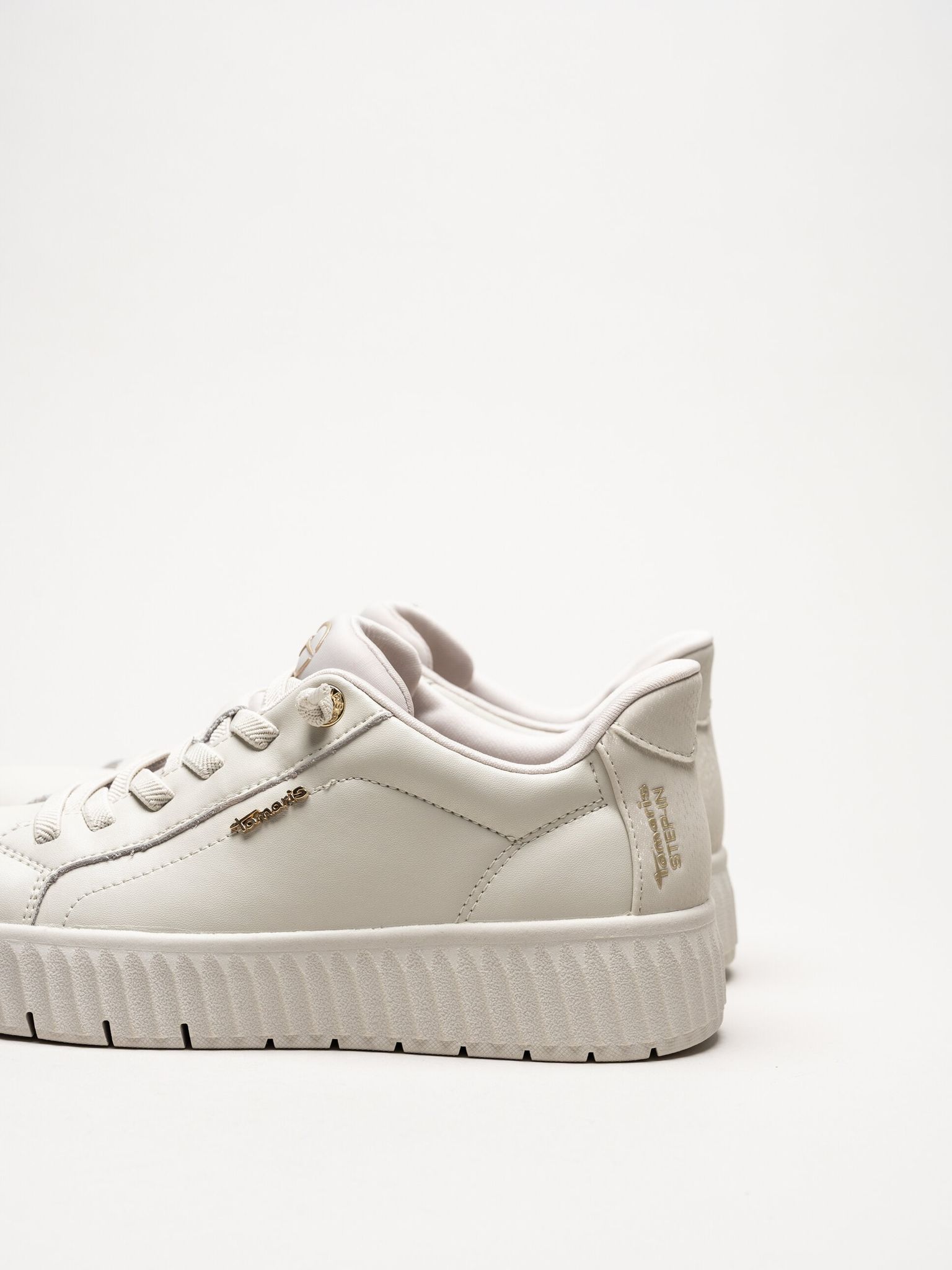 Tamaris Comfort - Vita sneakers i skinn