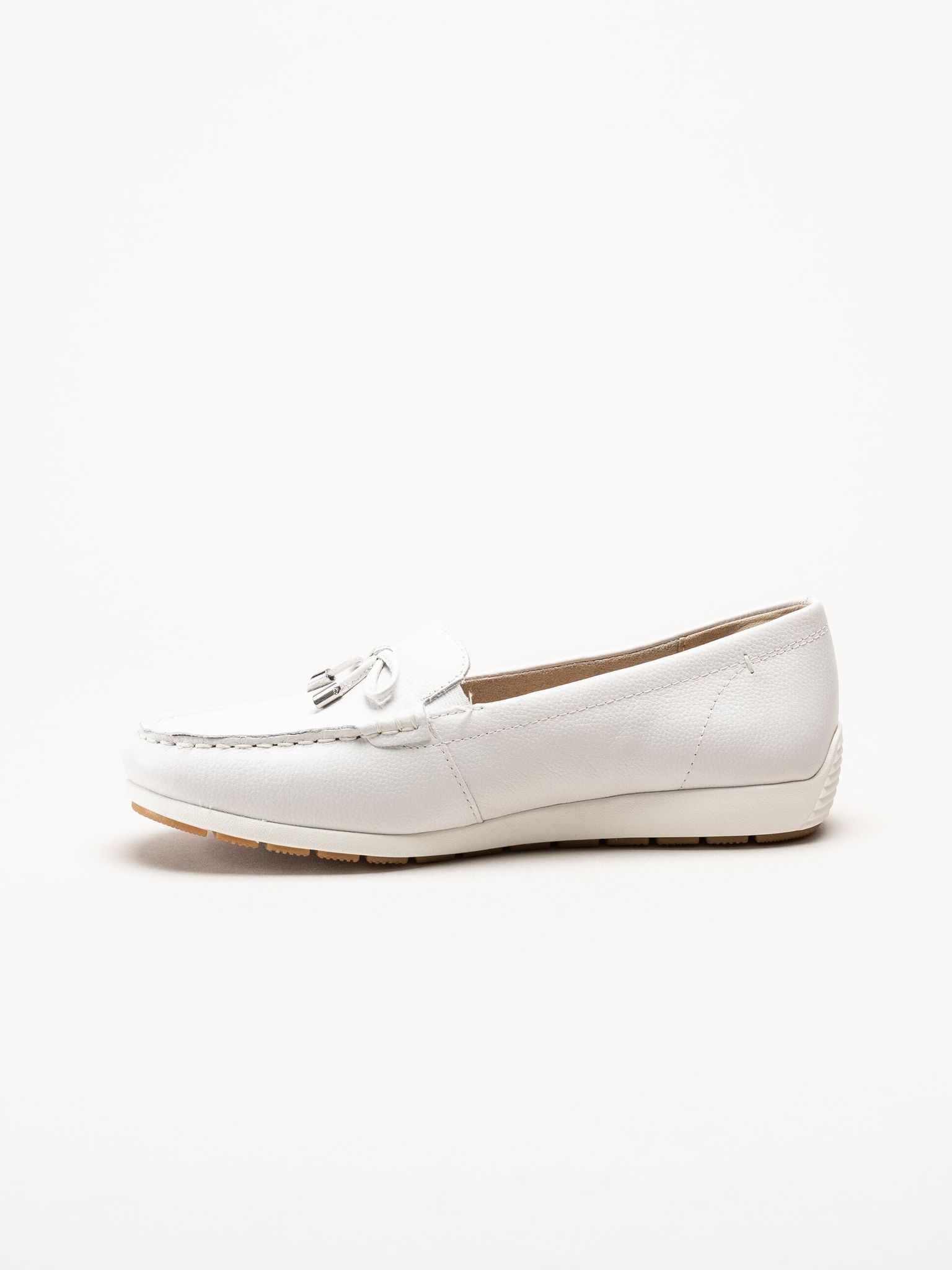 Tamaris Comfort - Vita loafers i skinn