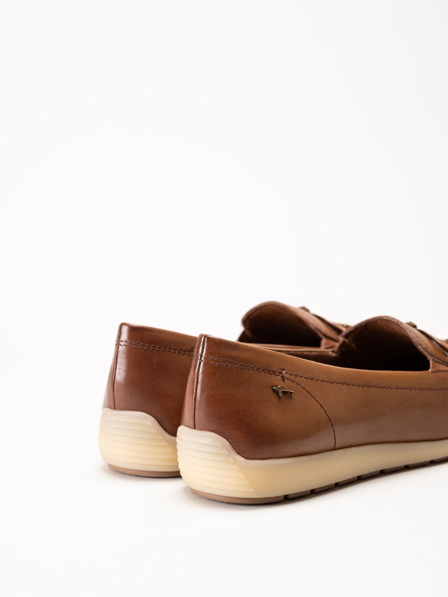 Tamaris Comfort - Bruna loafers i skinn
