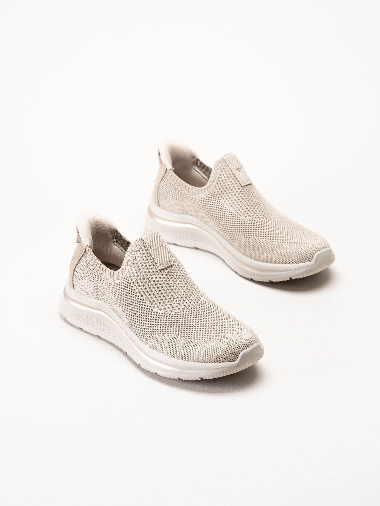 Tamaris Comfort - Beige sneakers i mesh