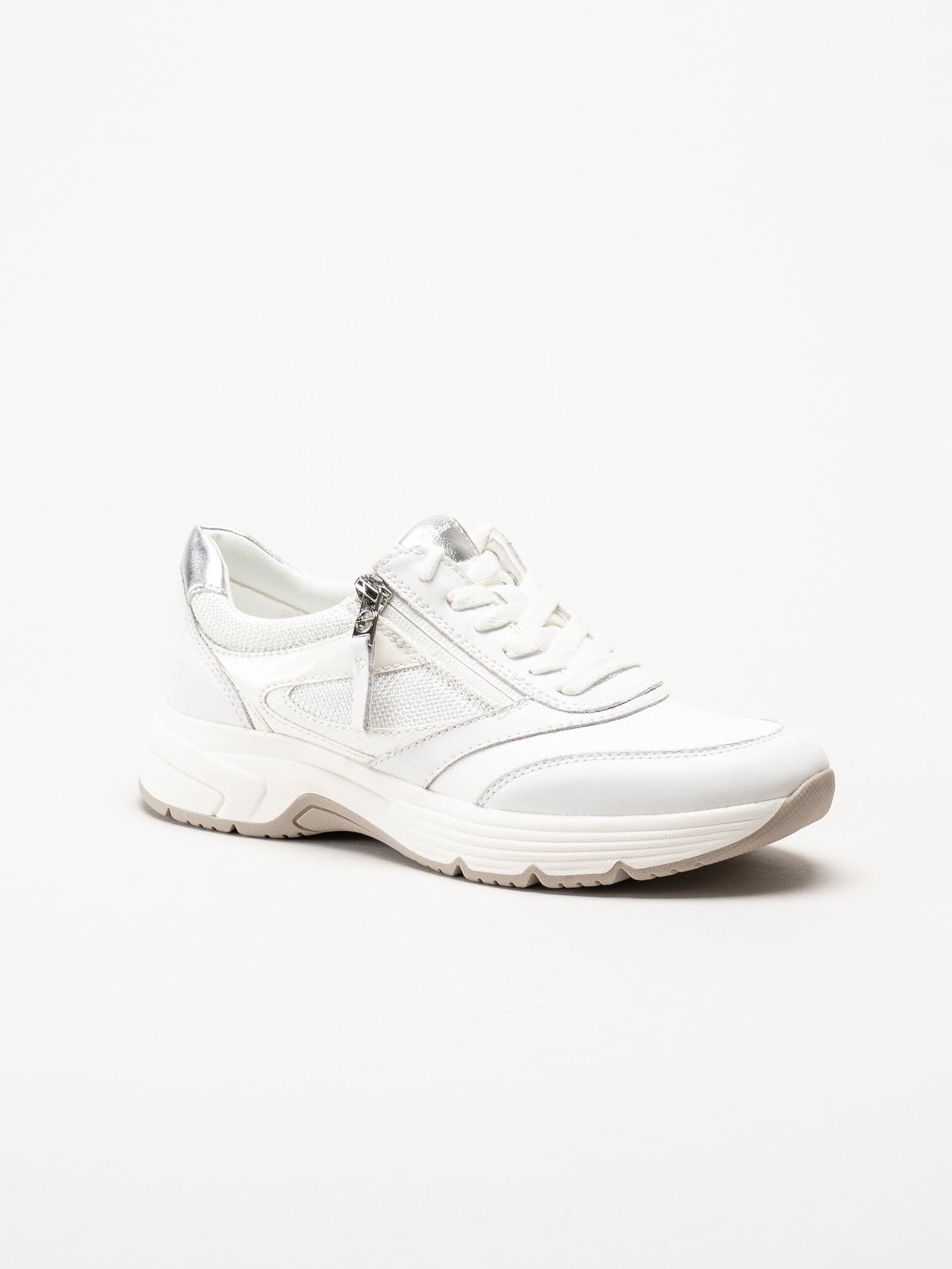 Tamaris Comfort - Vita sneakers i skinn