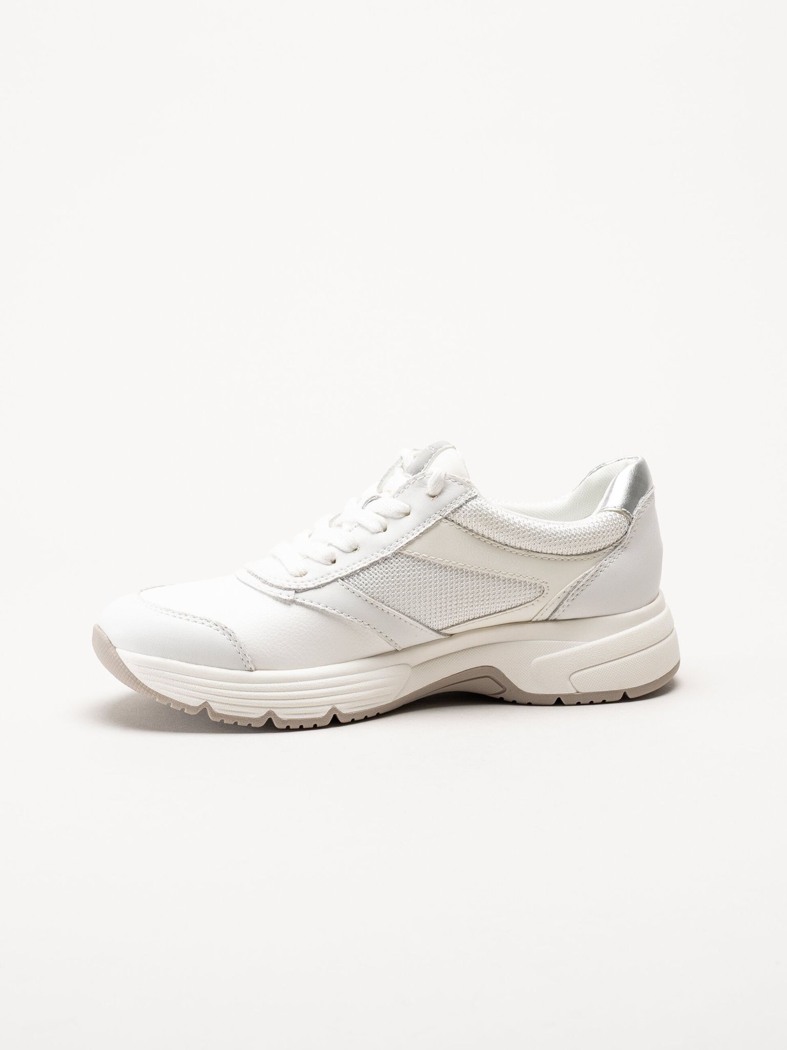 Tamaris Comfort - Vita sneakers i skinn
