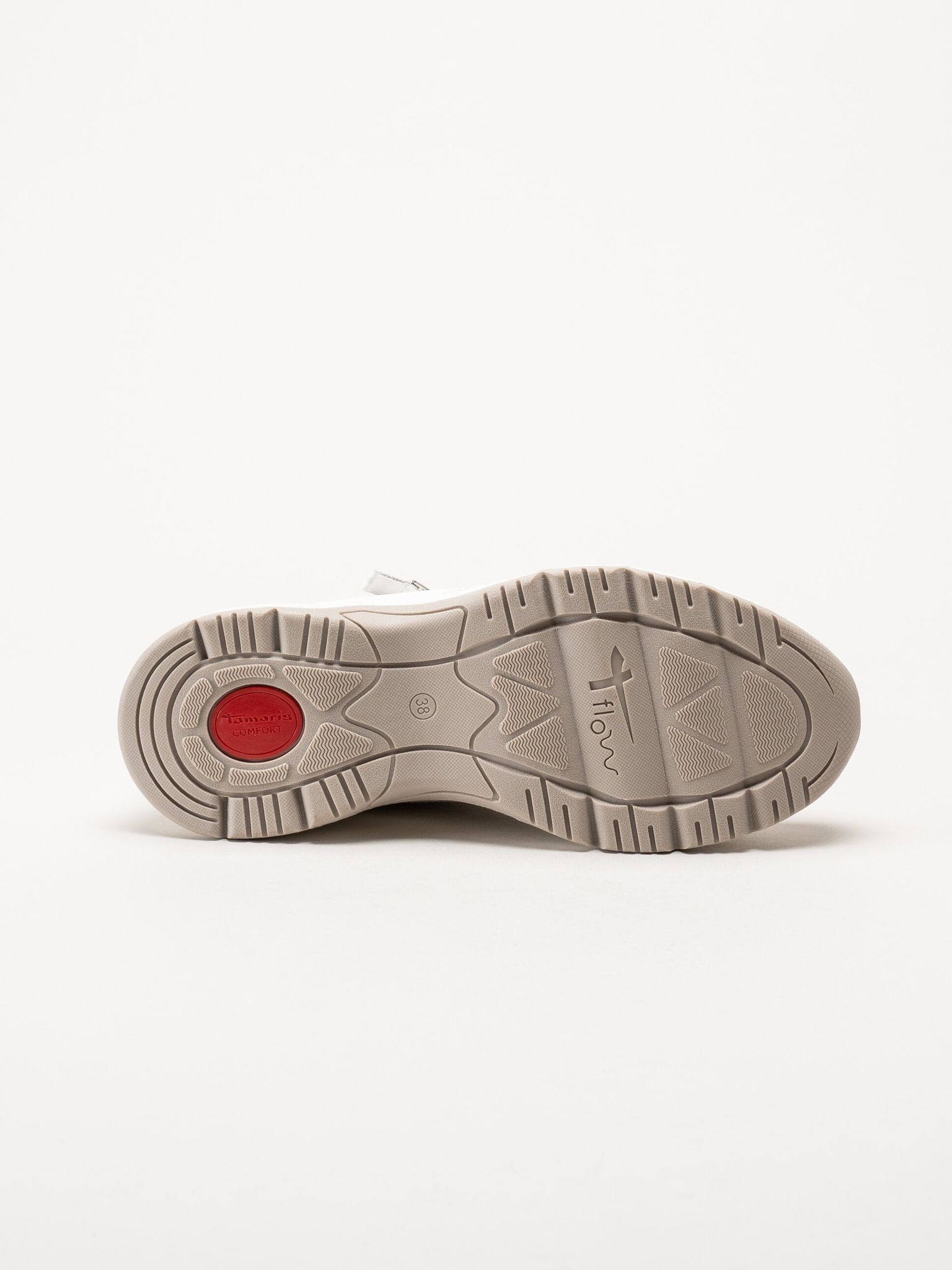 Tamaris Comfort - Vita sneakers i skinn
