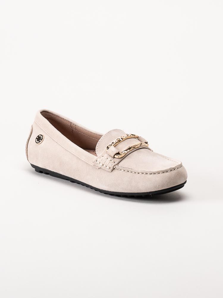 Novita - Parma - Beige loafers i mocka