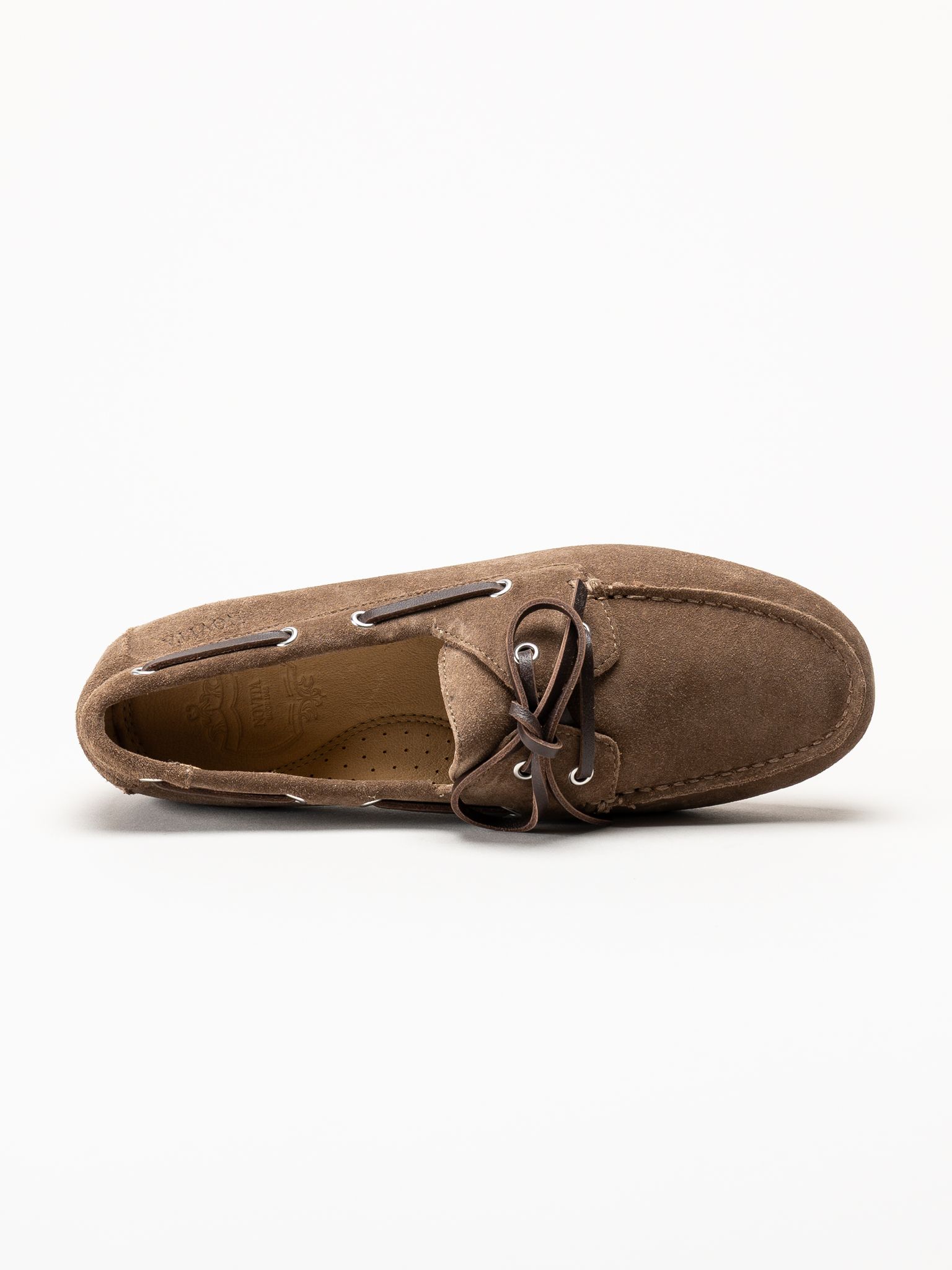 Novita - Palmi Sail - Bruna loafers i mocka