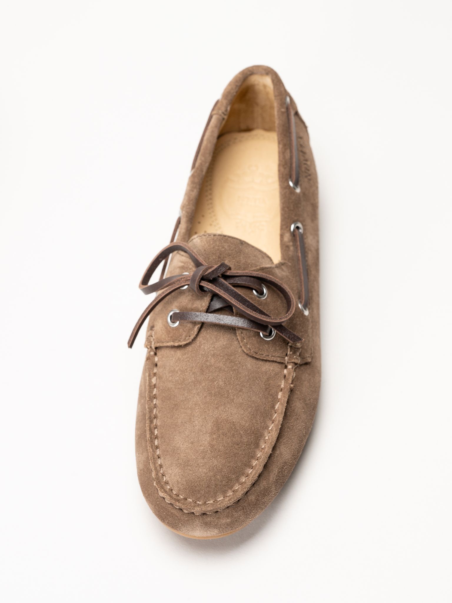Novita - Palmi Sail - Bruna loafers i mocka