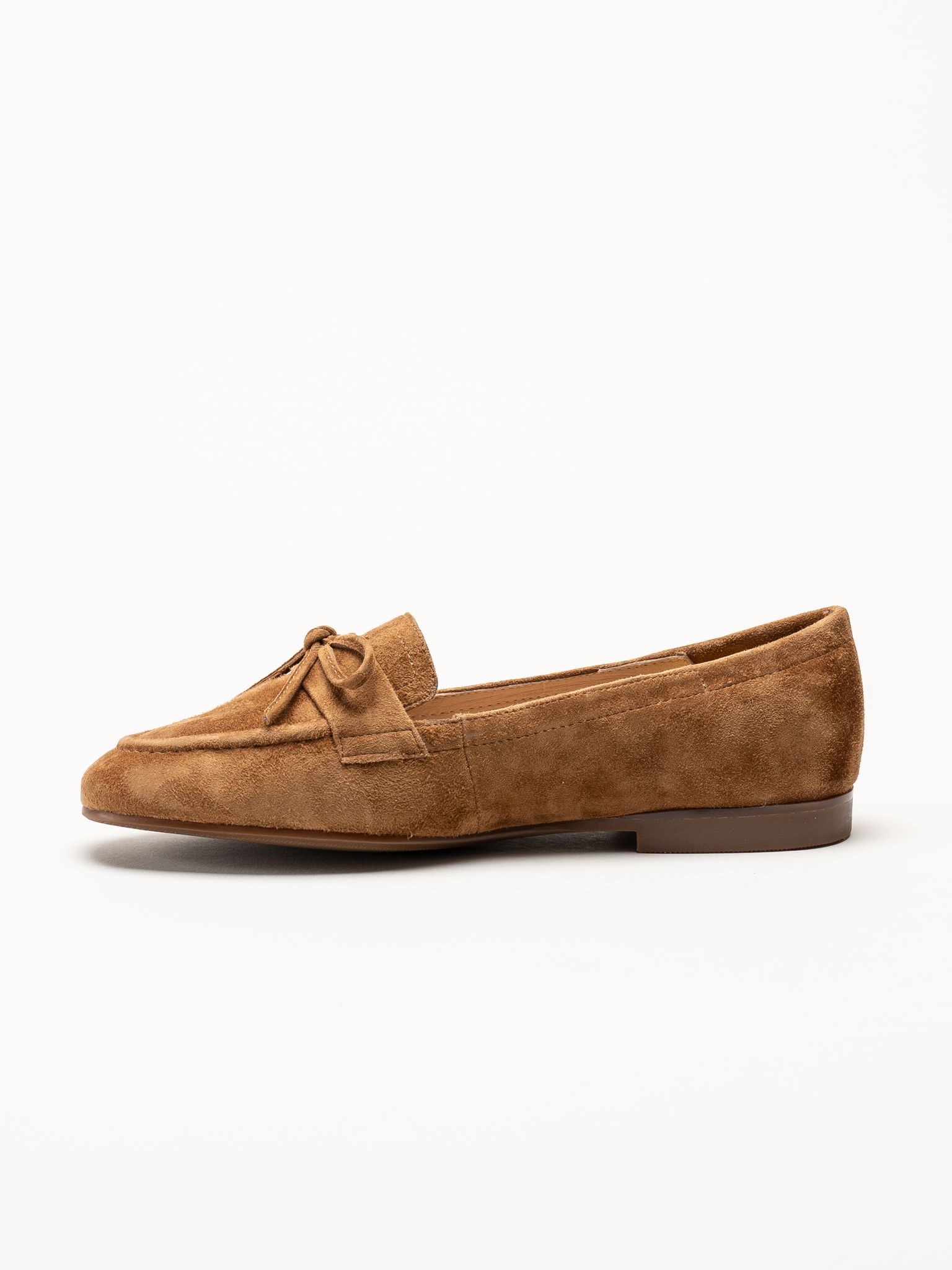 Dasia - Shelly - Bruna loafers i mocka