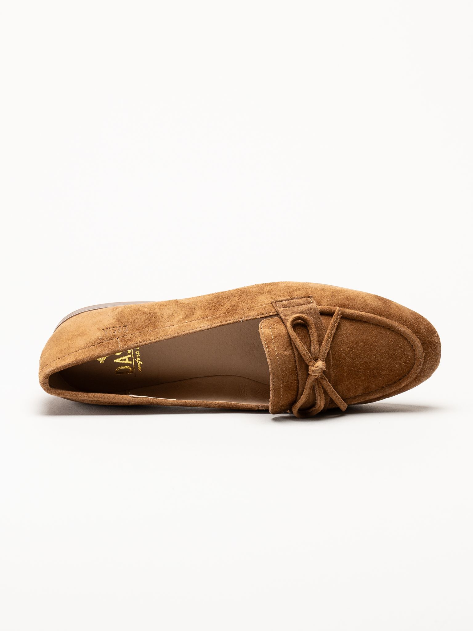 Dasia - Shelly - Bruna loafers i mocka