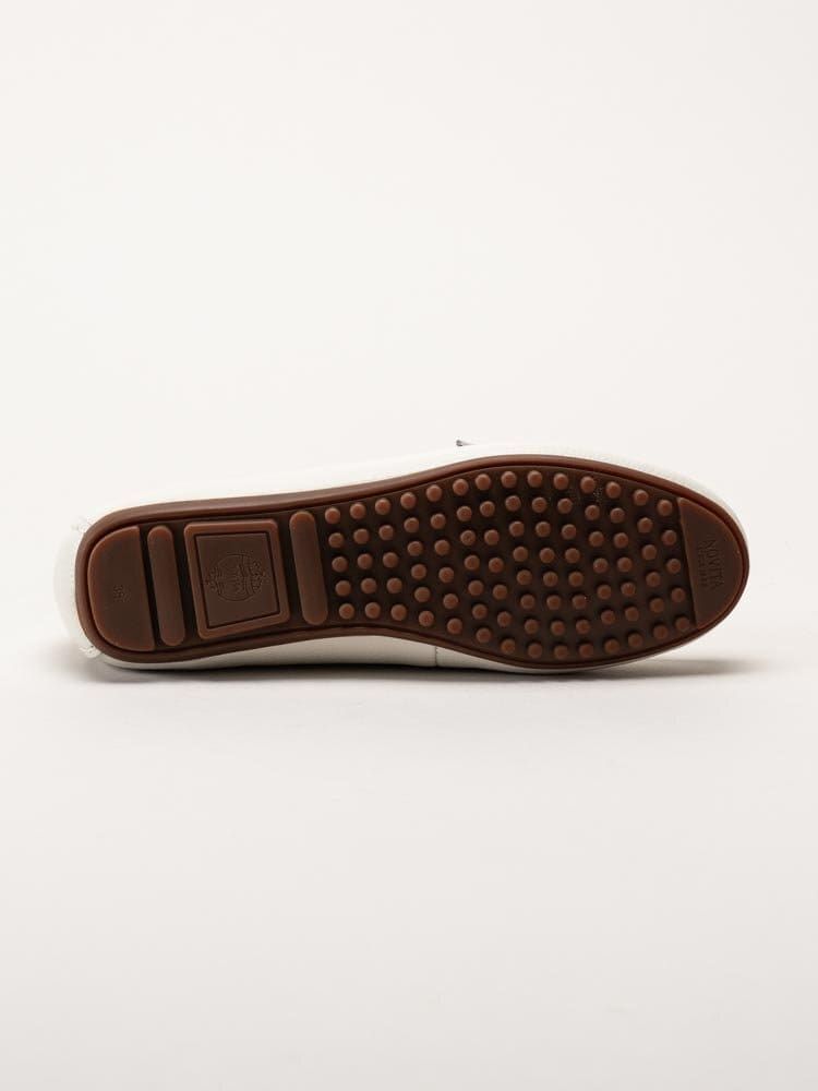 Novita - Parma - Vita loafers i skinn