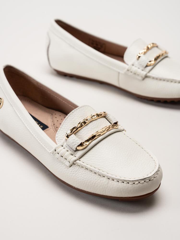 Novita - Parma - Vita loafers i skinn