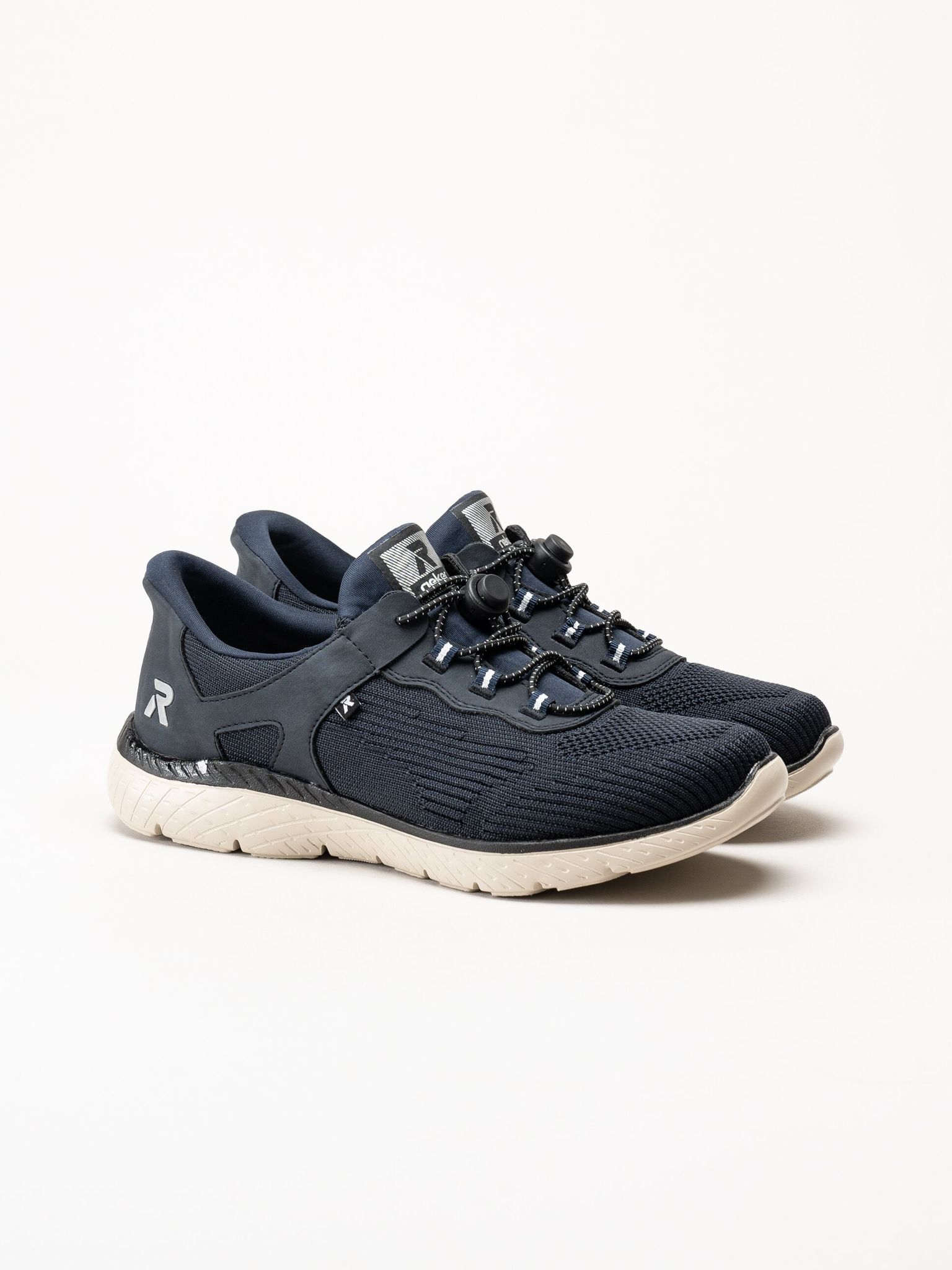Rieker Sport - Marinblå slip on sneakers