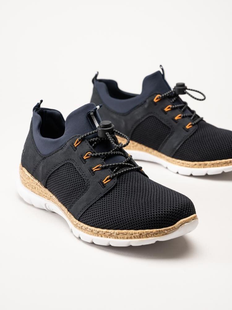 Rieker - Mörkblå slip on sneakers