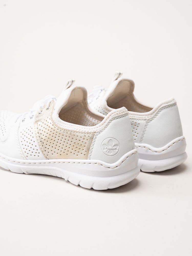 Rieker - Vita slip on skor