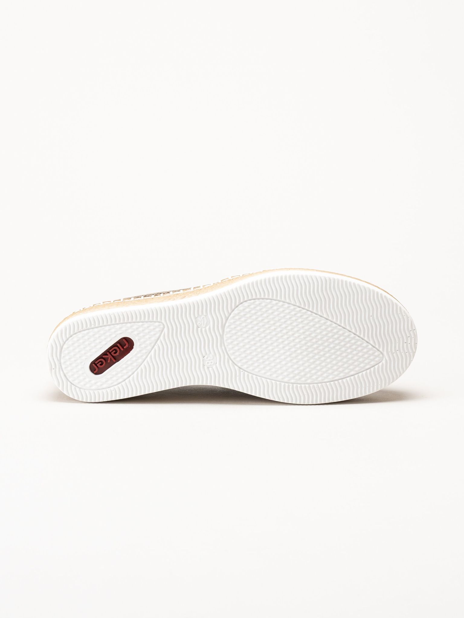 Rieker - Grå slip on skor