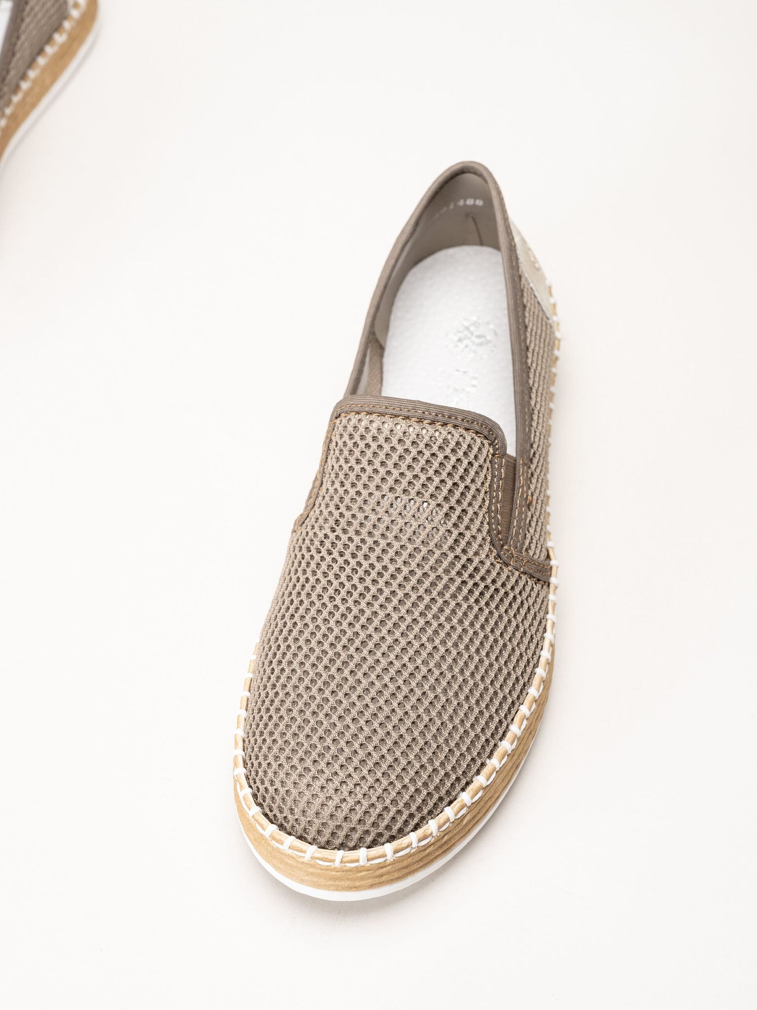 Rieker - Grå slip on skor