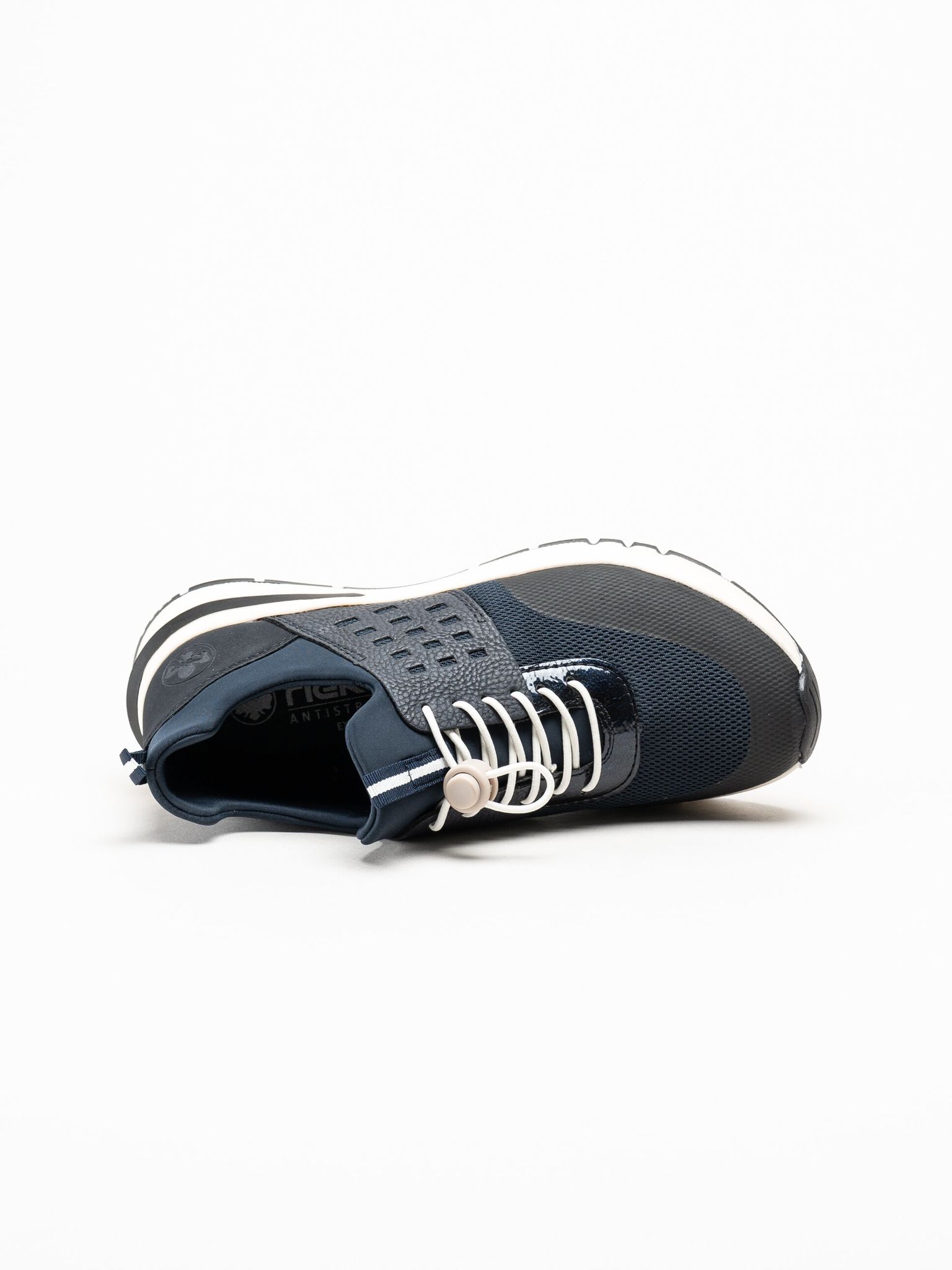 Rieker - Mörkblå slip on sneakers