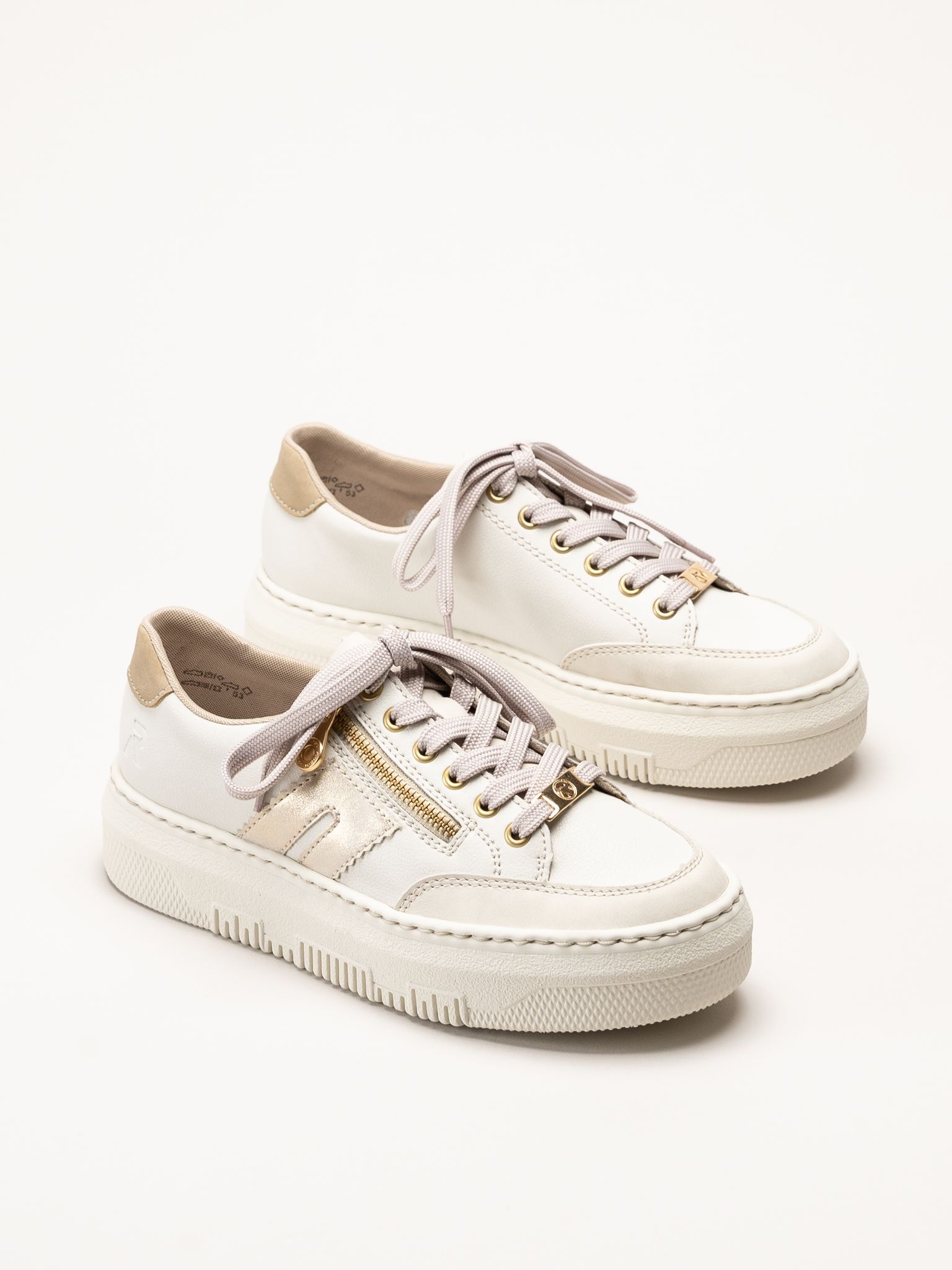 Rieker - Offwhite sneakers
