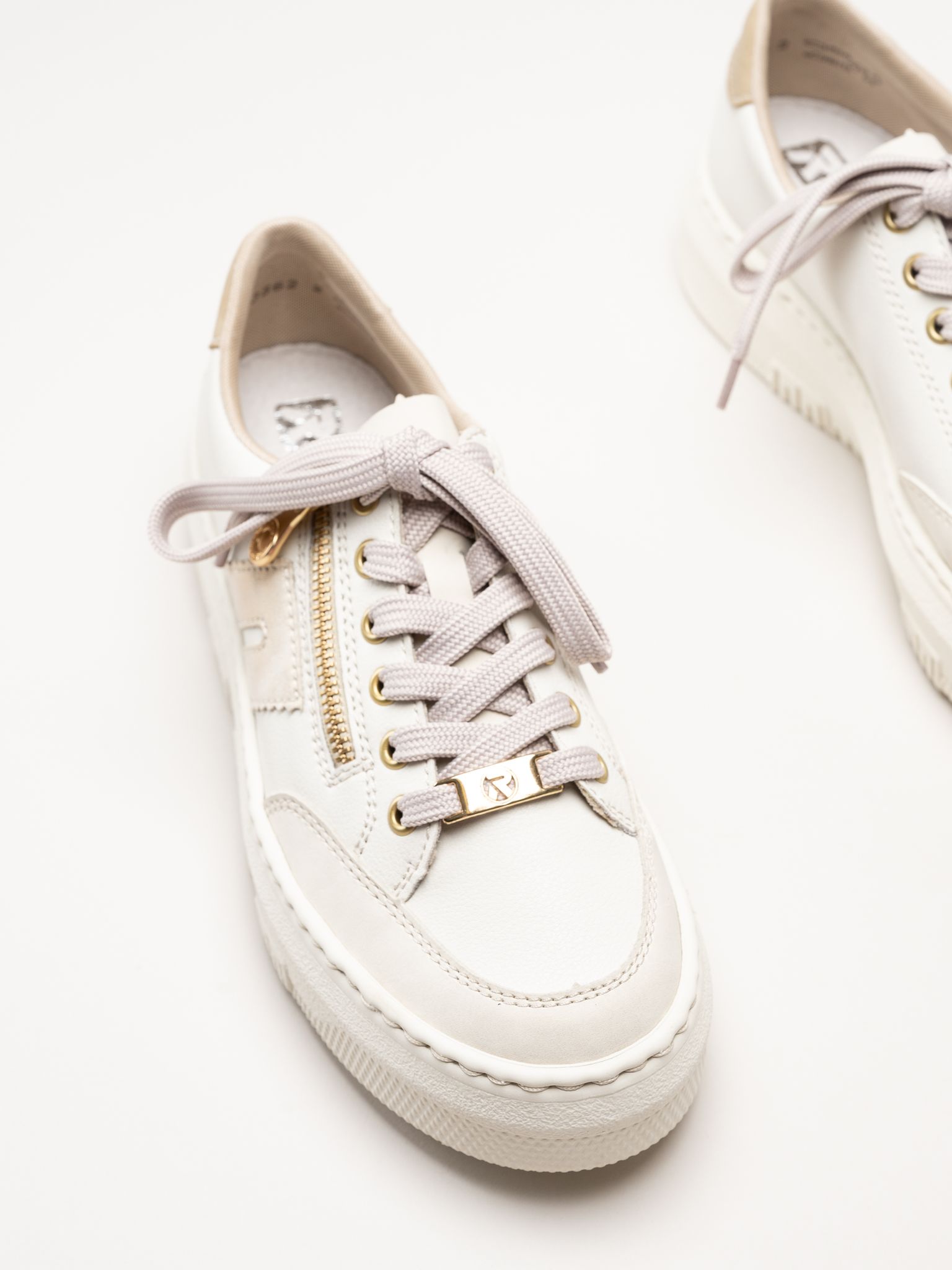 Rieker - Offwhite sneakers