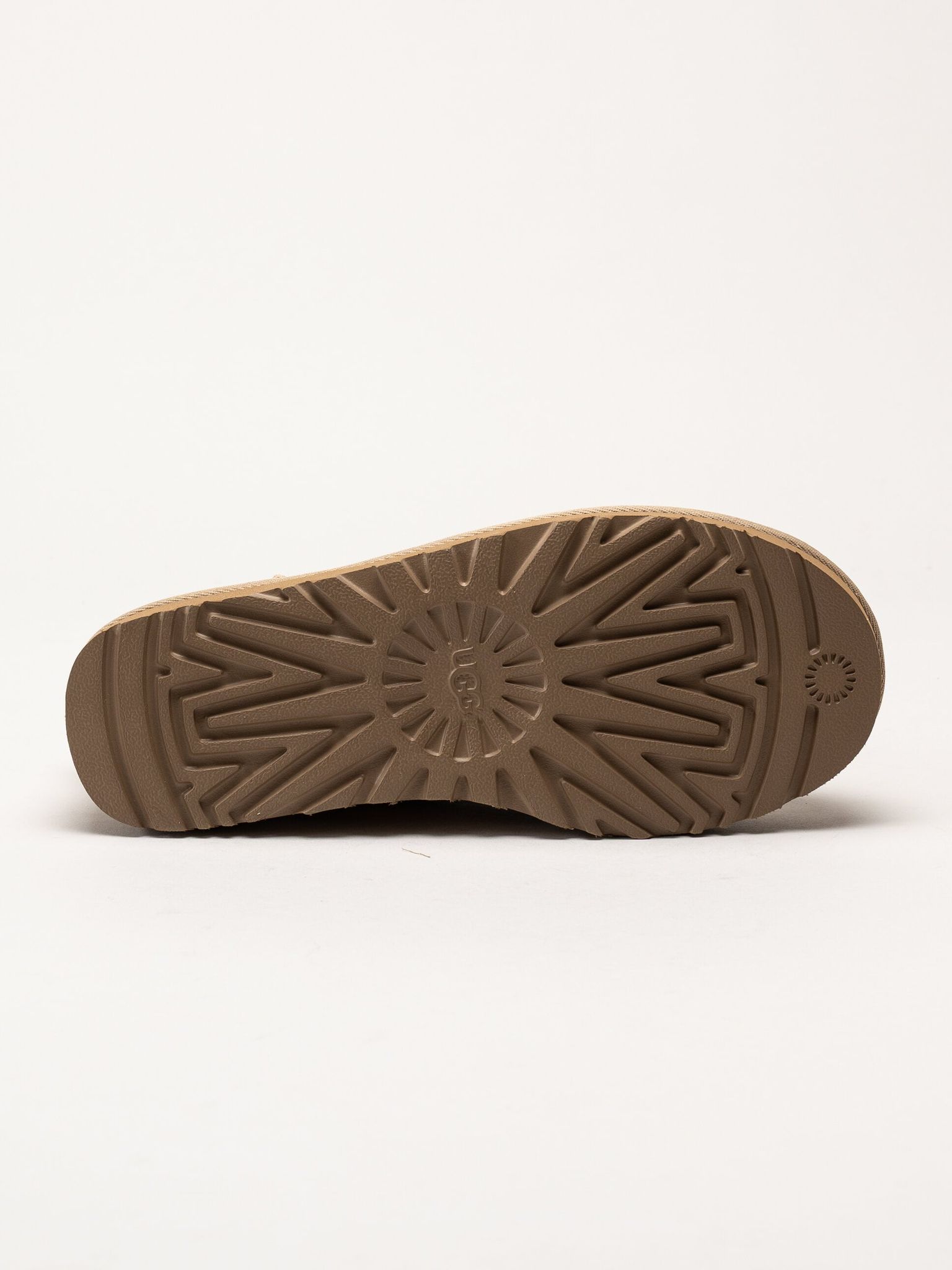 UGG - W Classic Micro - Beige ullfodrade boots i mocka