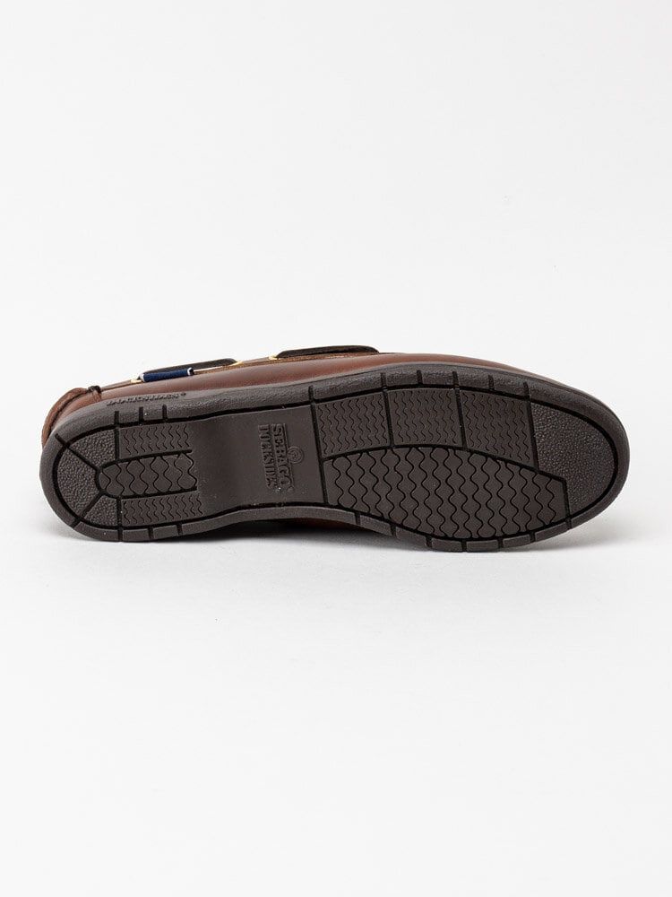 Sebago - Victory Waxy - Mörkbruna seglarskor i skinn