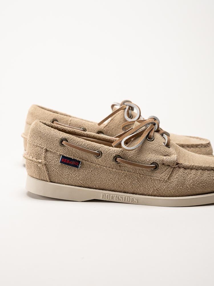 Sebago - Portland Flesh Out - Beige seglarsko i mocka