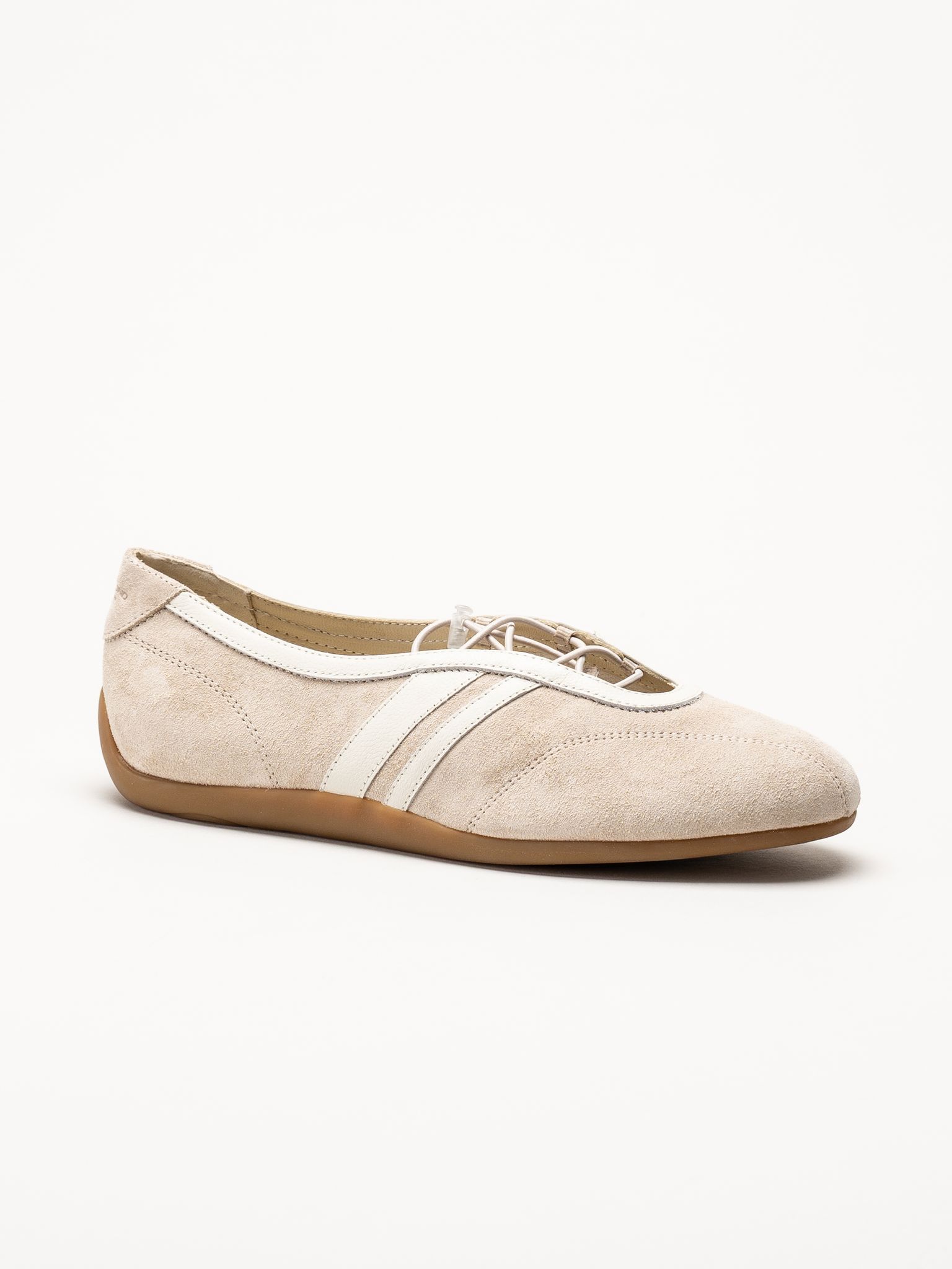 Vagabond - Hollie - Offwhite sportiga ballerinaskor