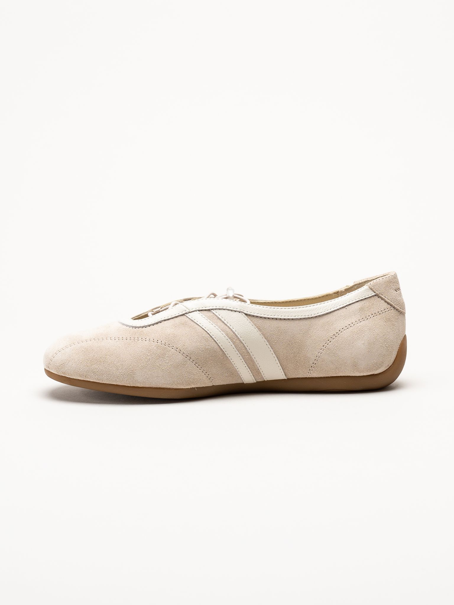 Vagabond - Hollie - Offwhite sportiga ballerinaskor