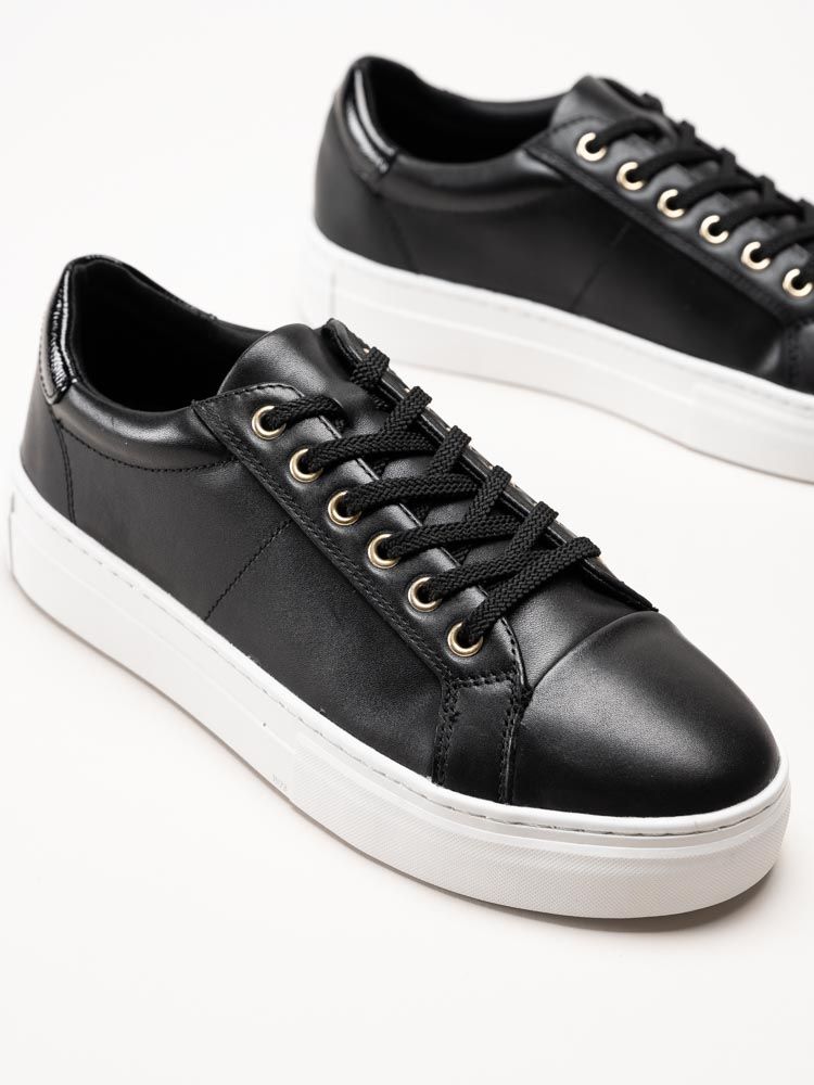 Vagabond - Zoe - Svarta sneakers i skinn