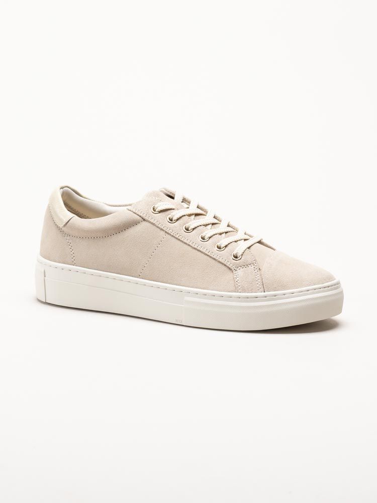 Vagabond - Zoe - Ljusbeige sneakers i mocka
