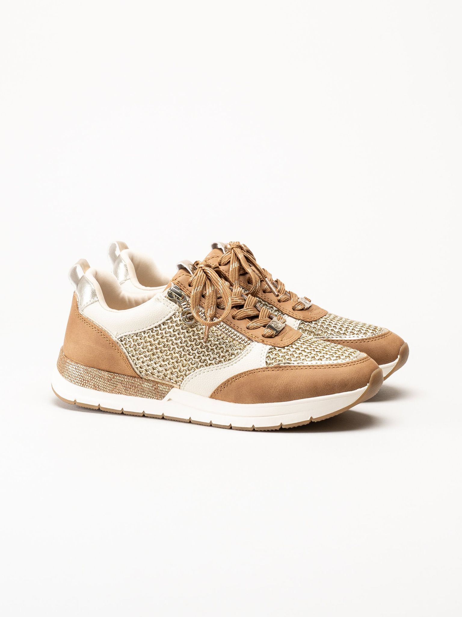 Tamaris - Bruna sneakers med dragkedja