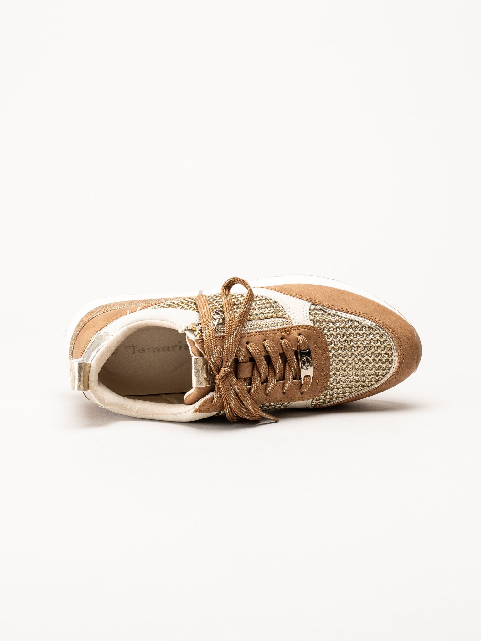 Tamaris - Bruna sneakers med dragkedja
