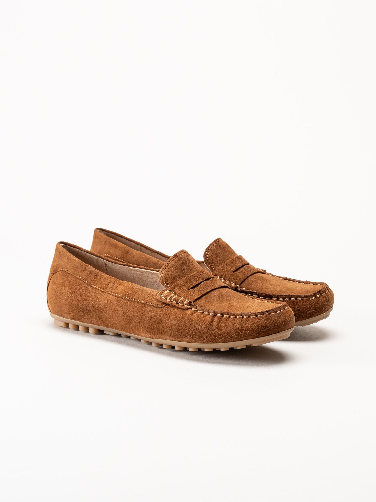 Caprice - Bruna loafers i mocka