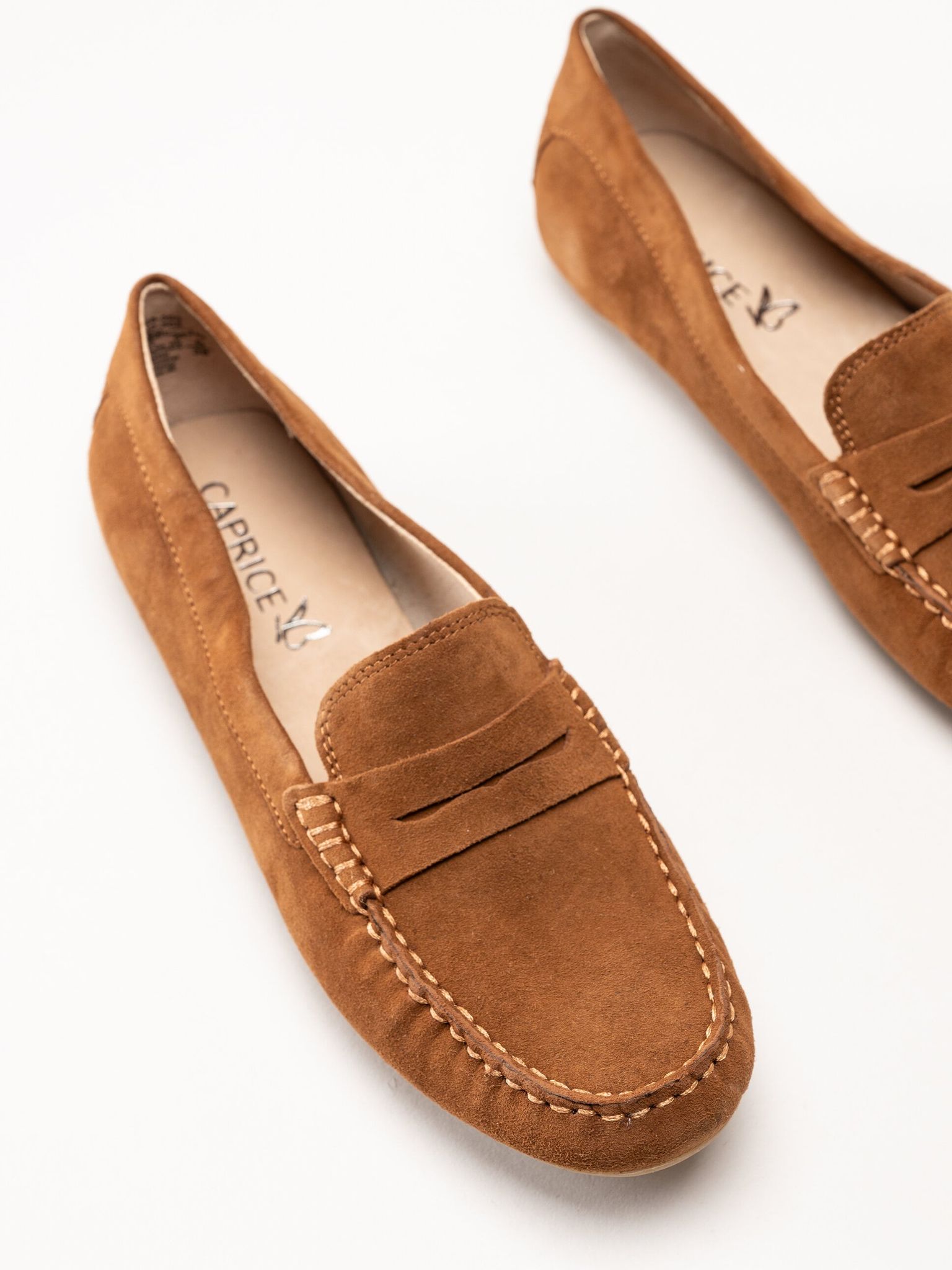 Caprice - Bruna loafers i mocka