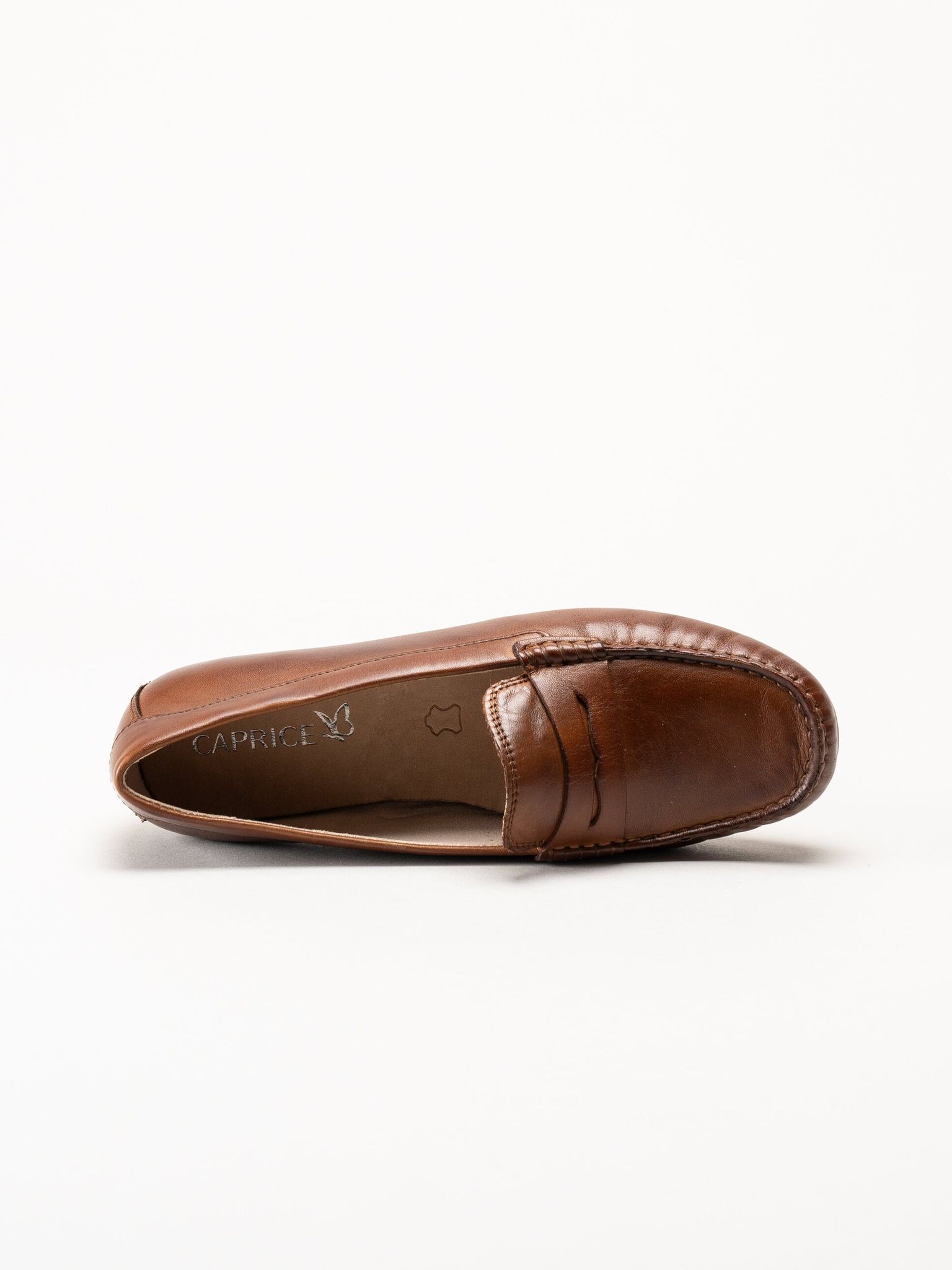 Caprice - Bruna loafers i skinn