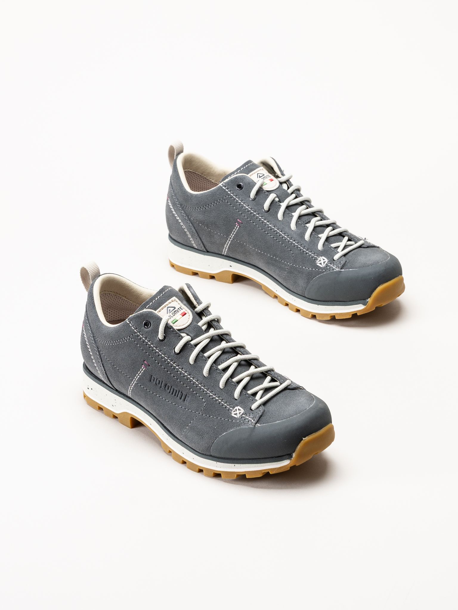 Dolomite - 54 Low Evo - Gråblå vandringskor i mocka