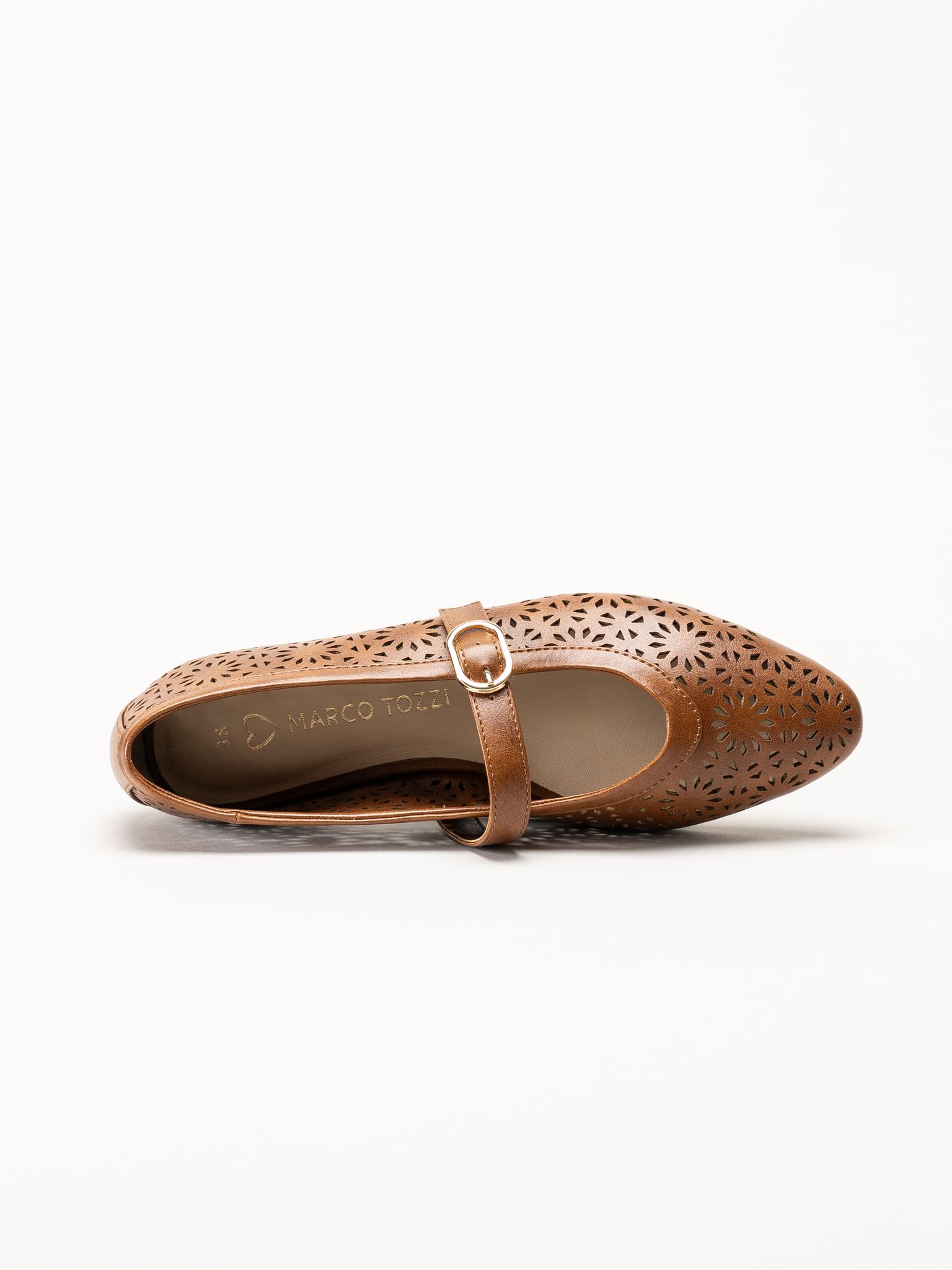Marco Tozzi - Bruna ballerinaskor med sleif