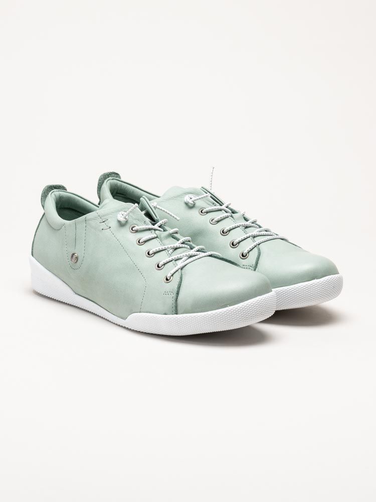 Charlotte of Sweden - Gröna sneakers i skinn