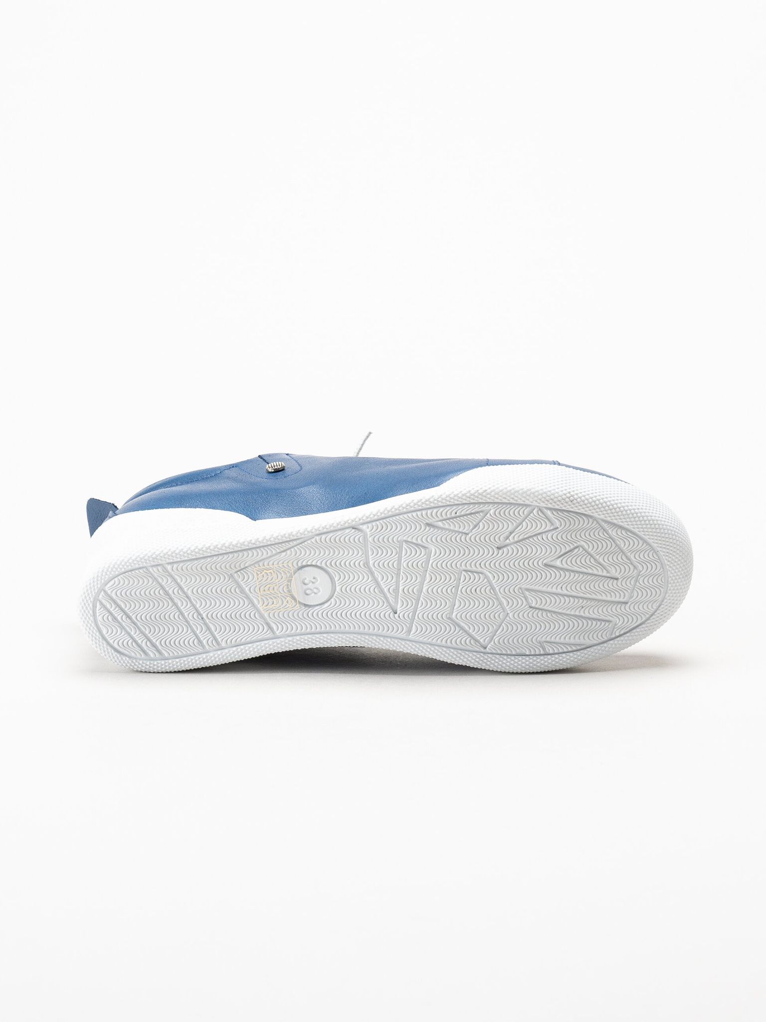 Charlotte of Sweden - Blå sneakers i skinn
