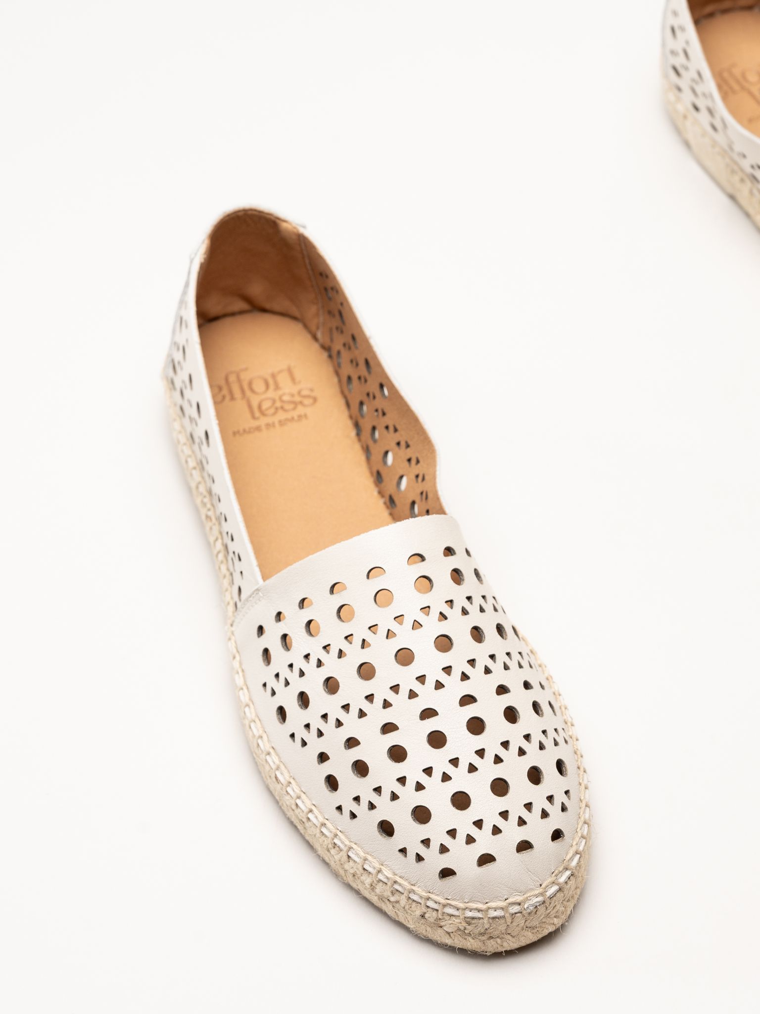 Effortless - Vita espadrillos