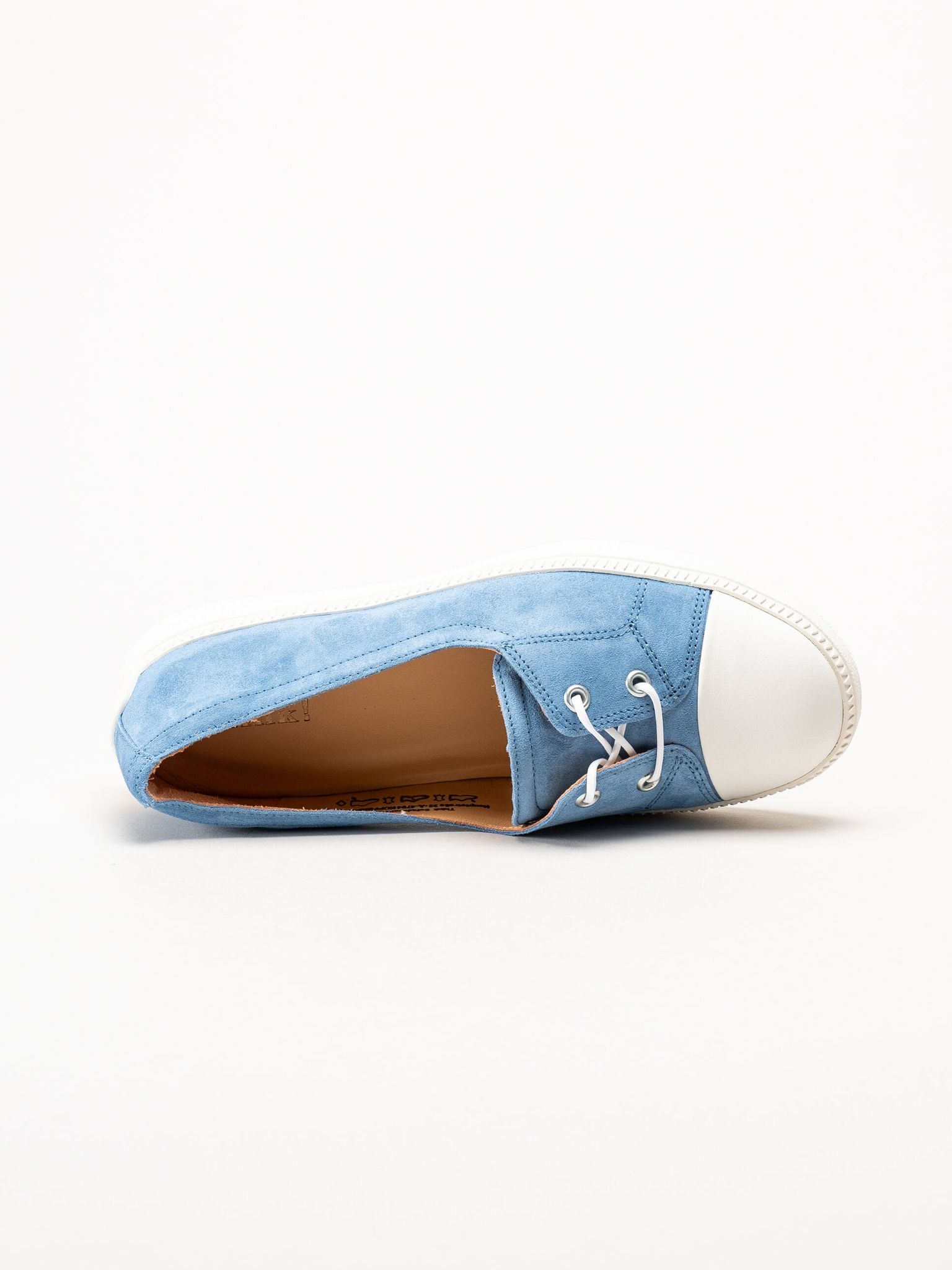 Think - Turna - Turkosa Ballerina i mocka