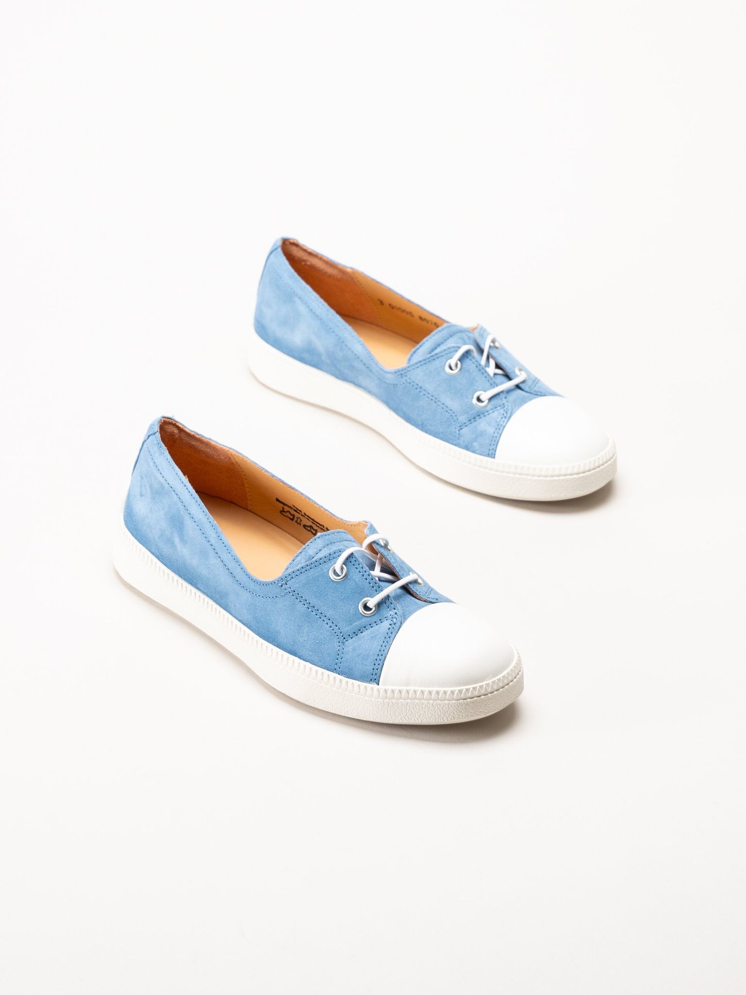 Think - Turna - Turkosa Ballerina i mocka