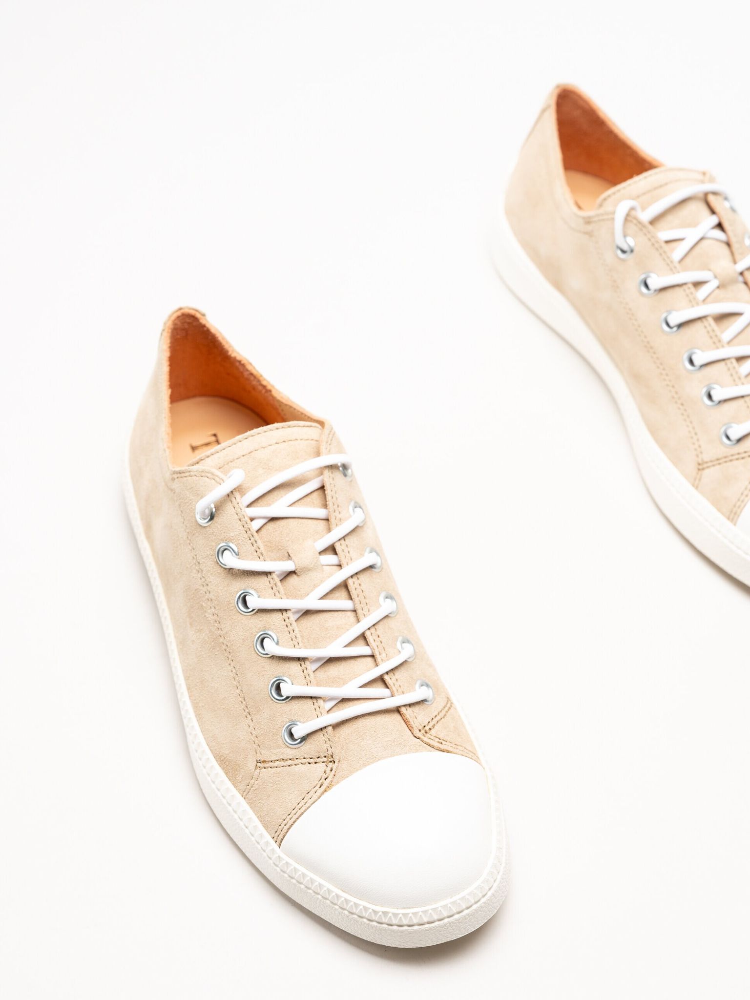 Think - Turna - Beige sneakers i mocka