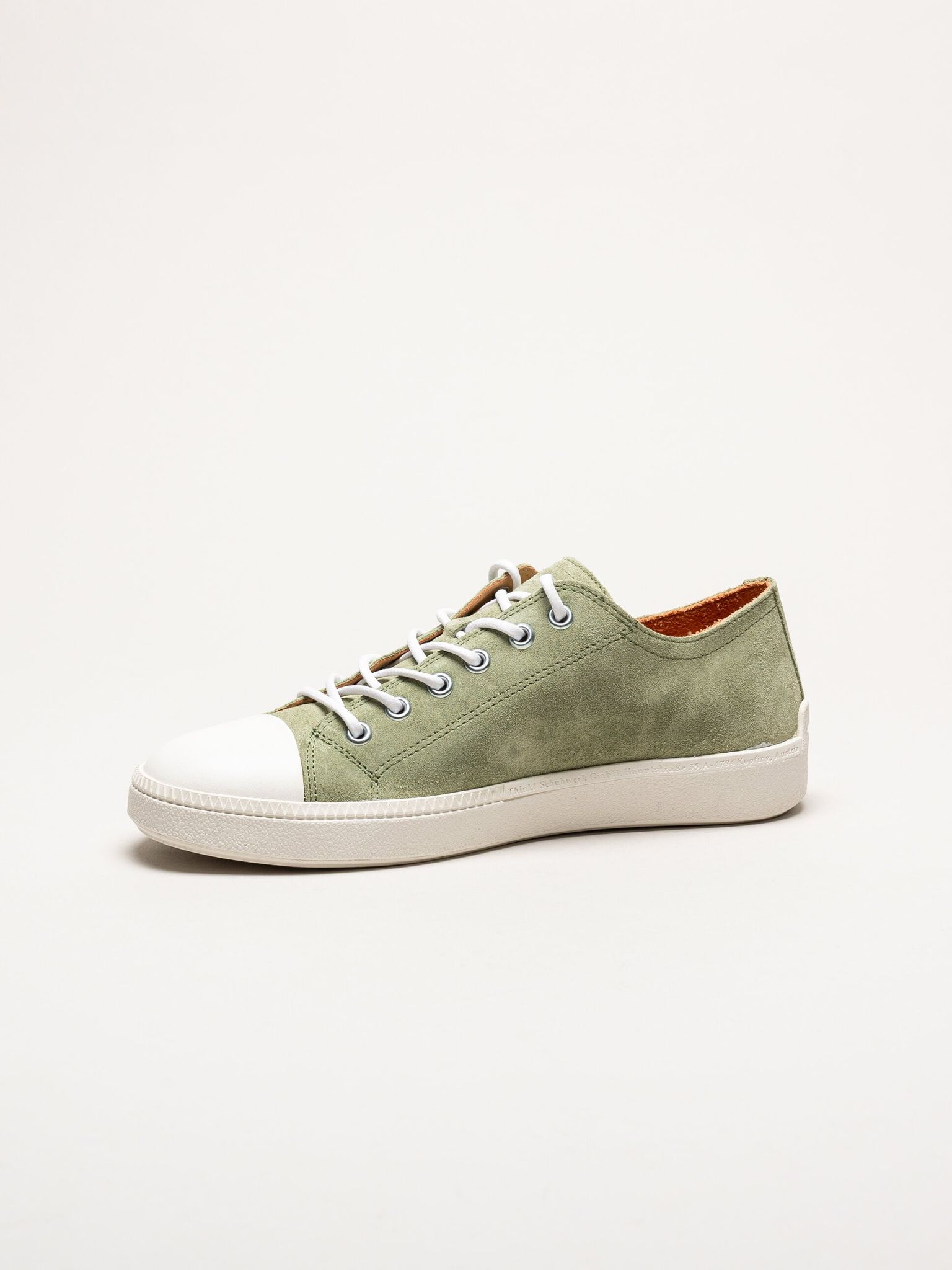 Think - Turna - Gröna sneakers i mocka