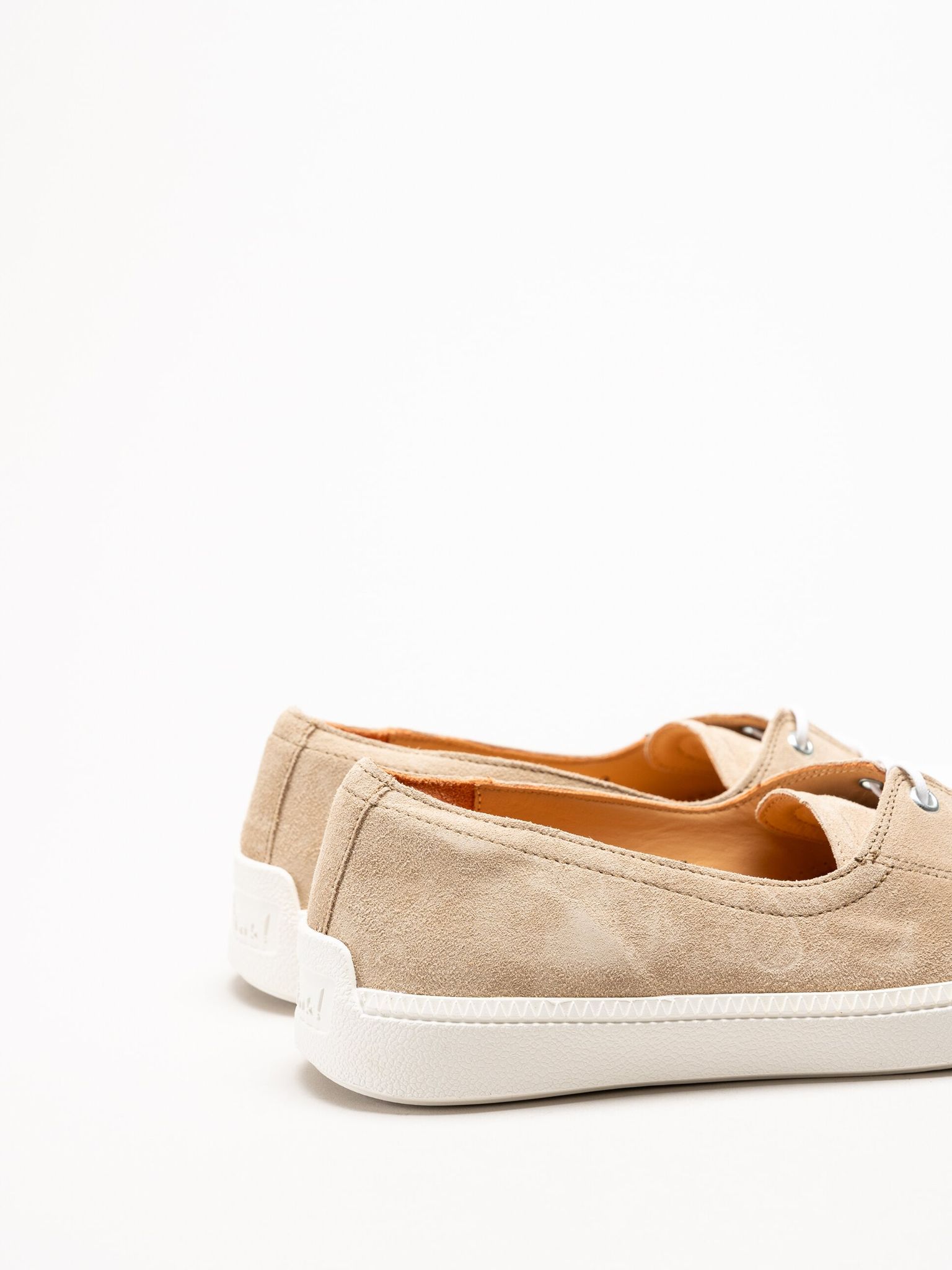 Think - Turna - Beige Ballerina i mocka